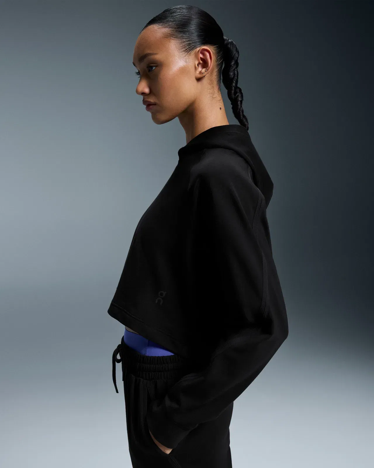 On Studio Hoodie Black (Women'S) (Women's)