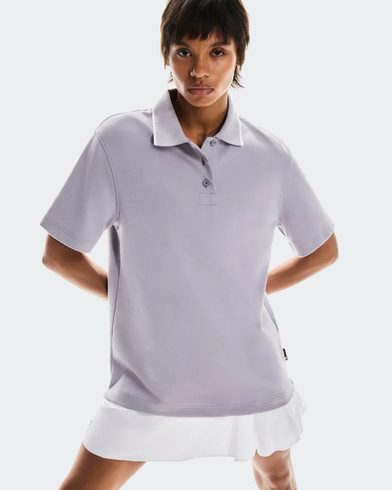 On Courtside Polo Lilac