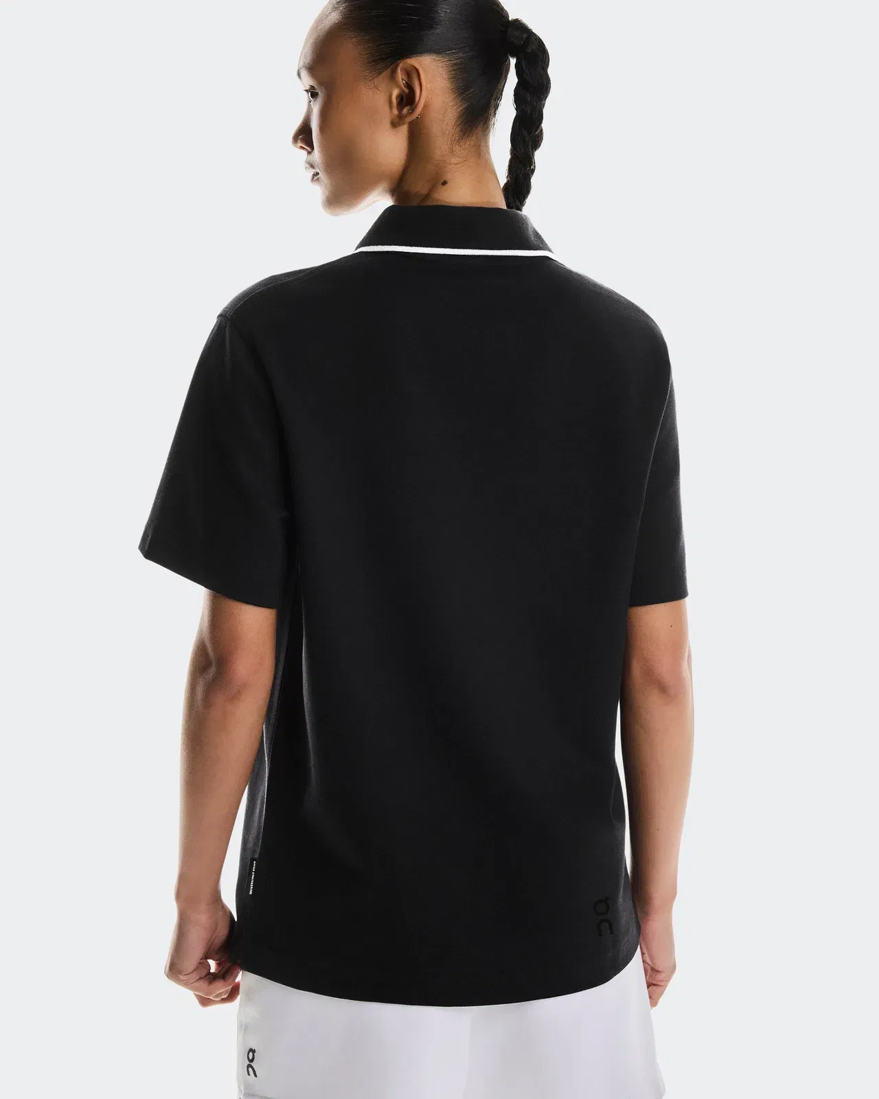 On Courtside Polo Black (Women'S) (Women's)