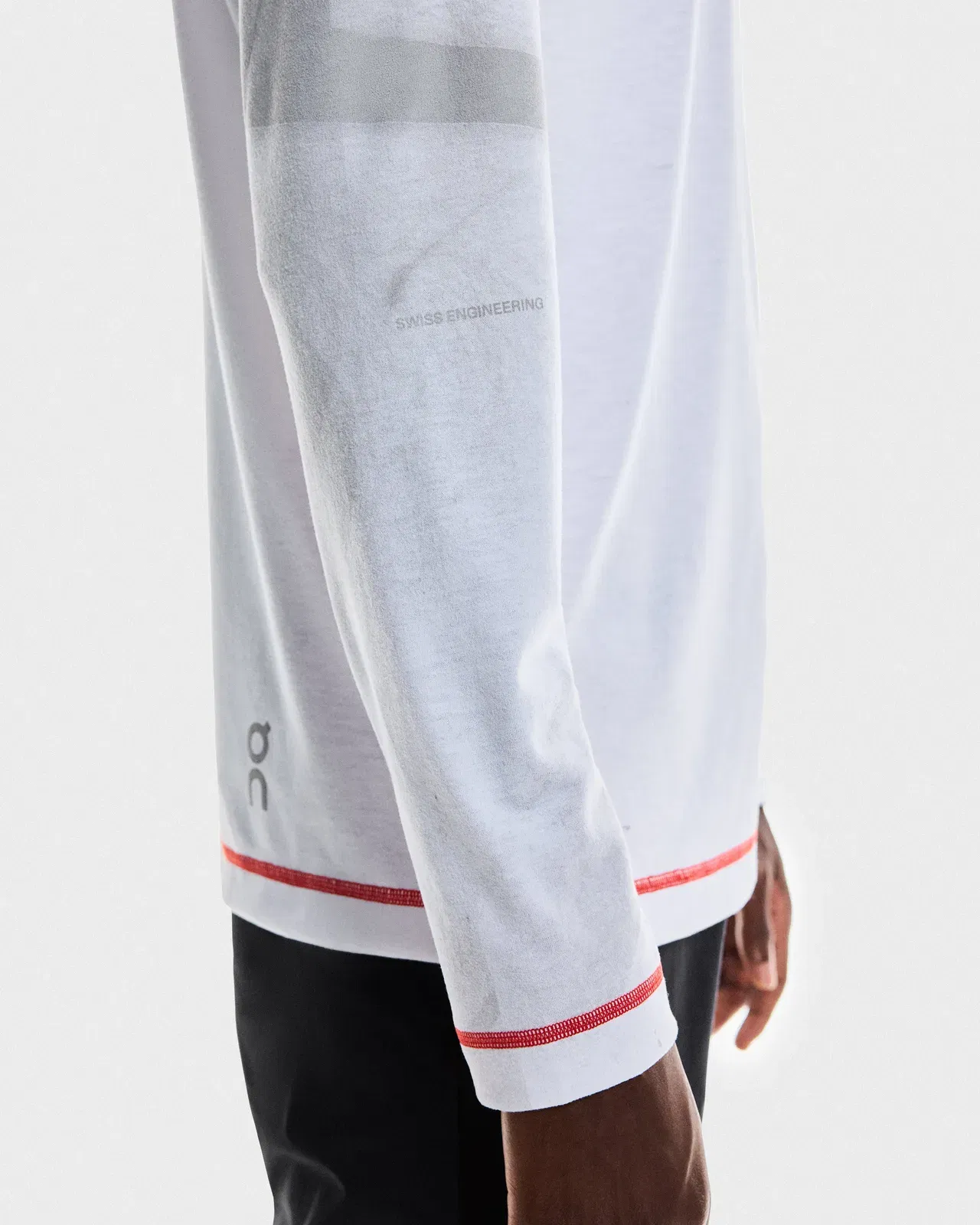 On Court Crop Top White Indigo