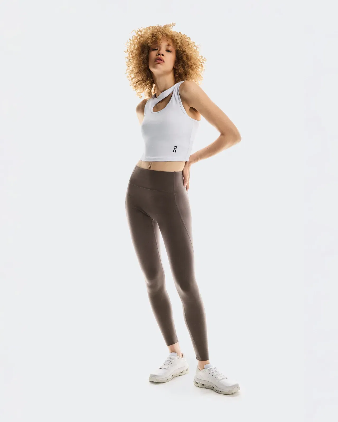 On Studio Tights Pebble