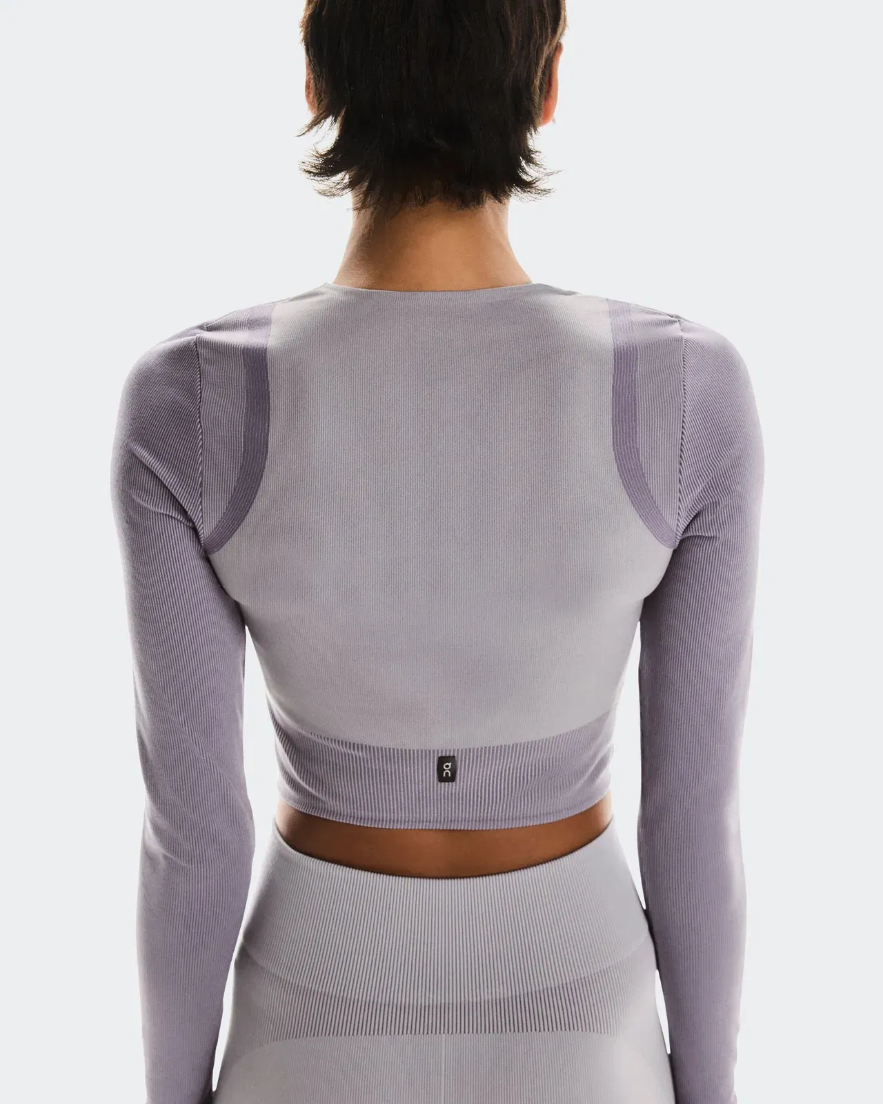 On Studio Knit Long-T Crop Lilac Cosmos (Women'S) (Women's)