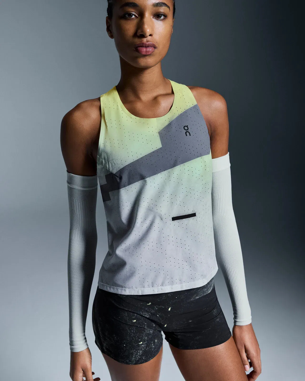 On Race Singlet Limelight Glacier (Women'S) (Women's)