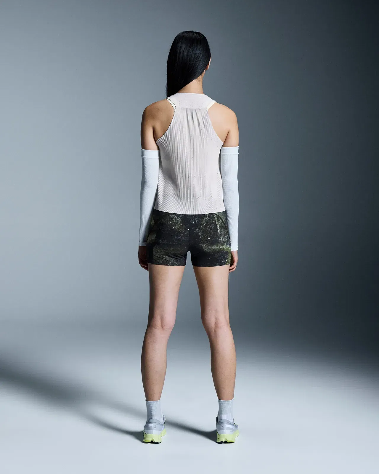 On Race Singlet Silver