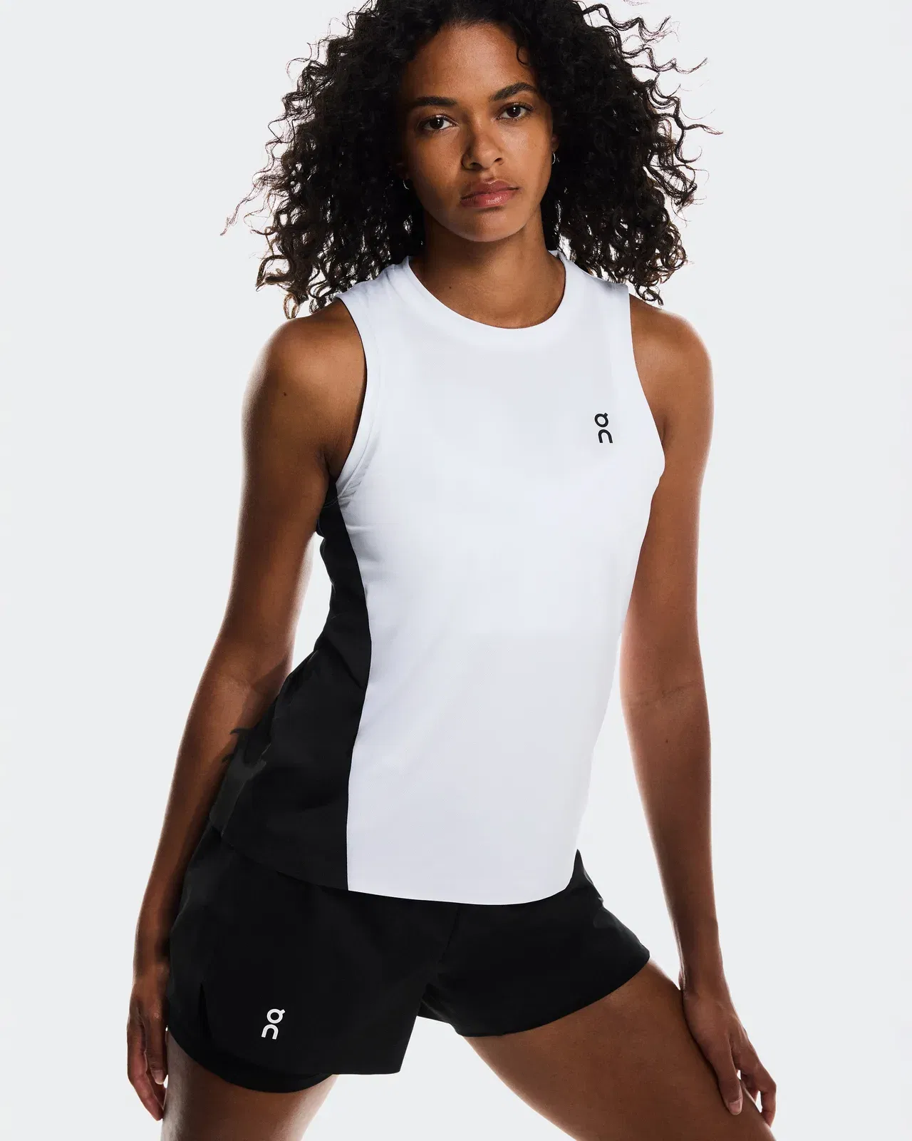 On Court Tank White Black (Women'S) (Women's)
