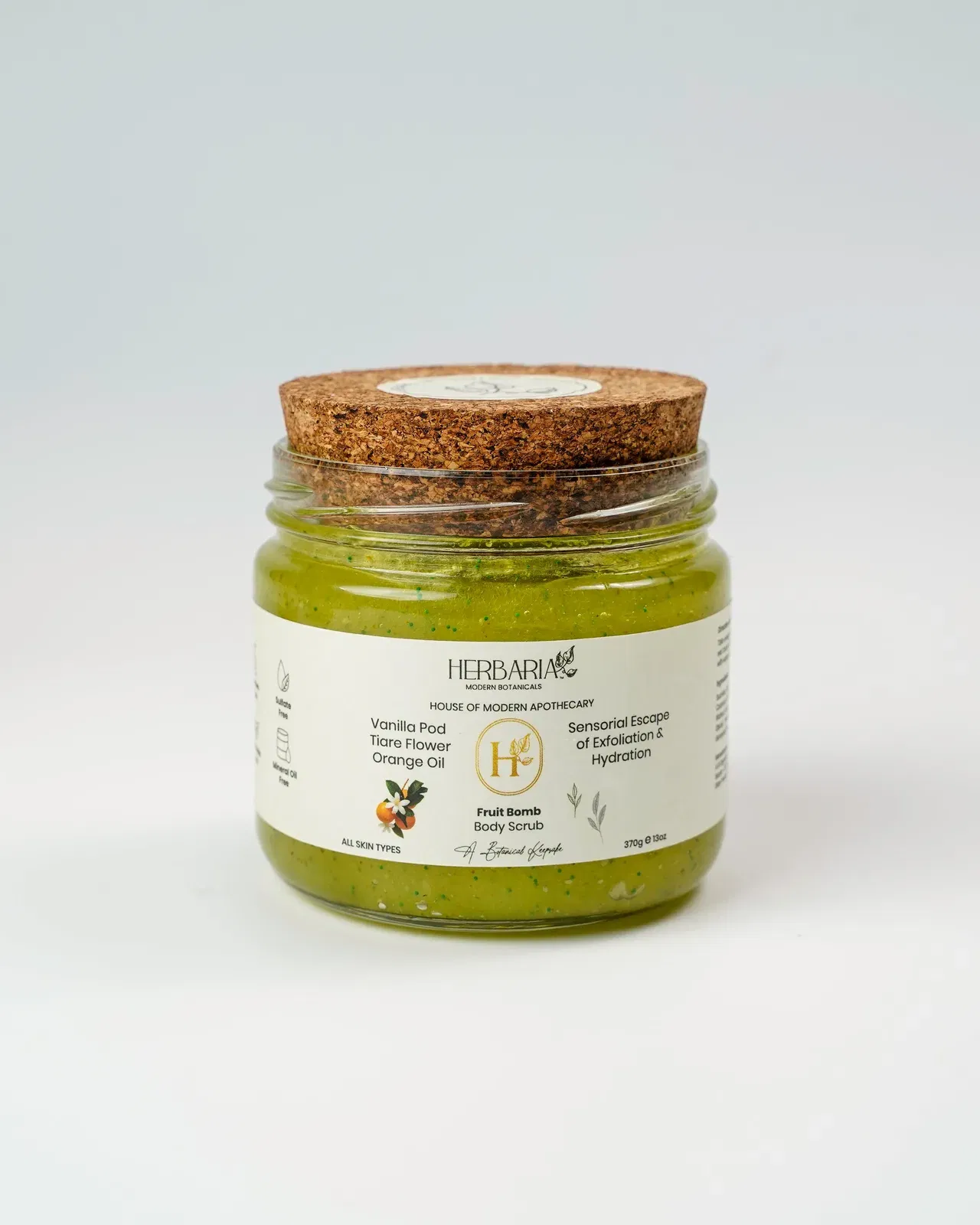 Herbaria - Modern Botanicals Fruit Bomb Body Scrub 370gm