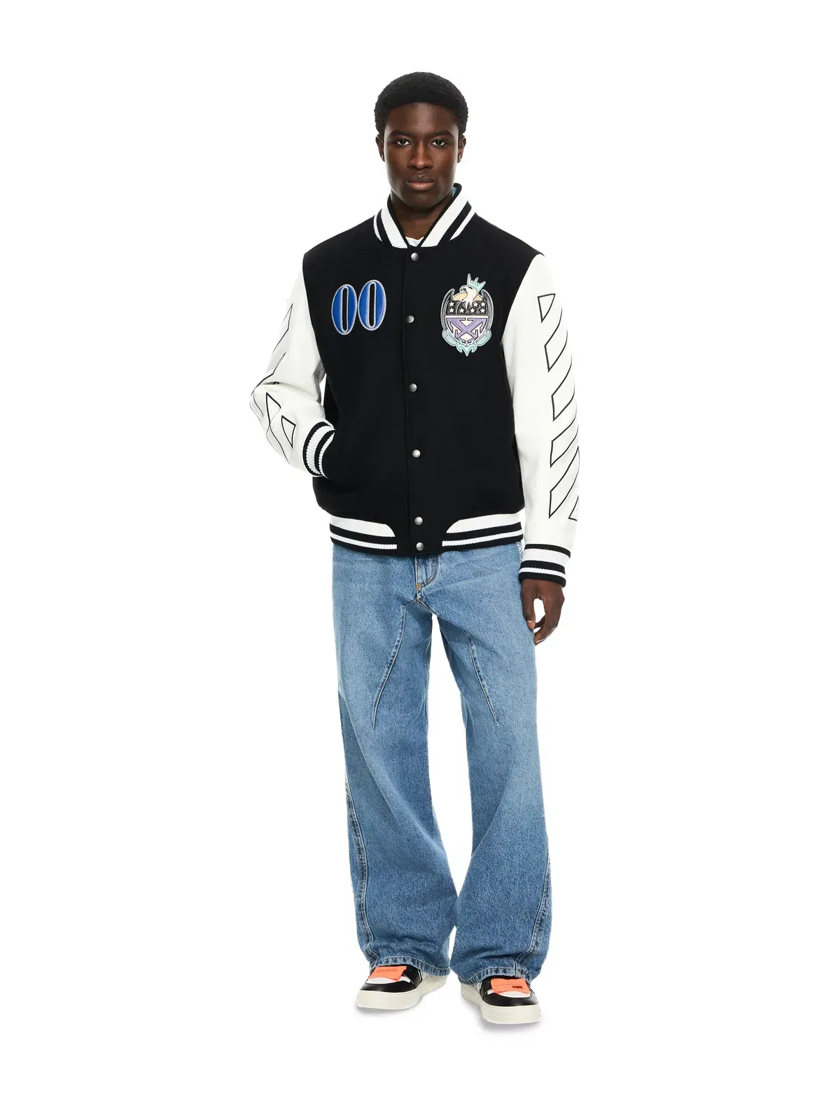 Off White Royal Jewels Varsity Jacket