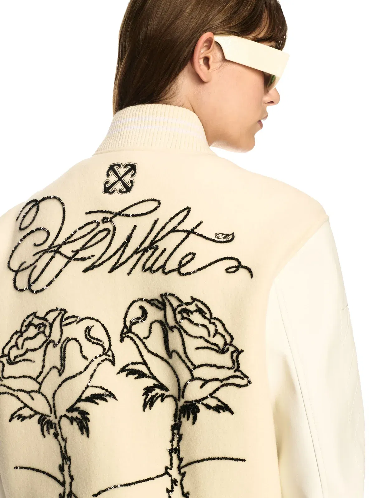 Off White Wo Rose Valley Varsity