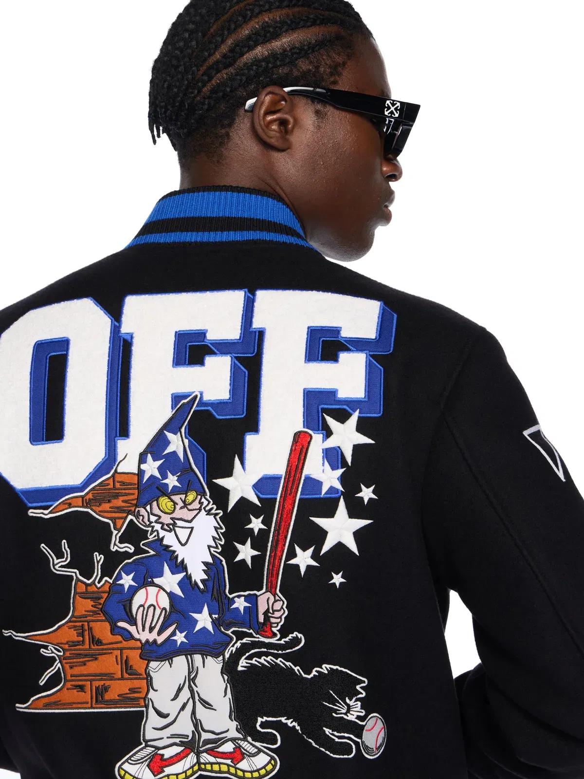 Off White Street Wiz Wool Varsity