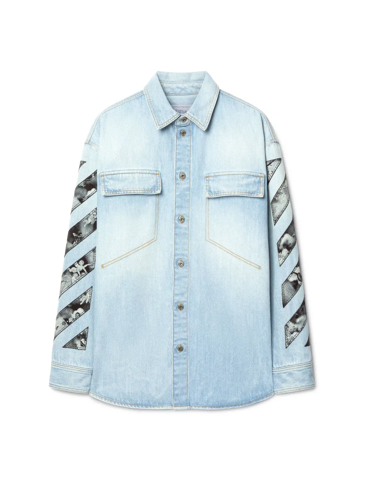 Off White Fresco Diag Arr Den Milit