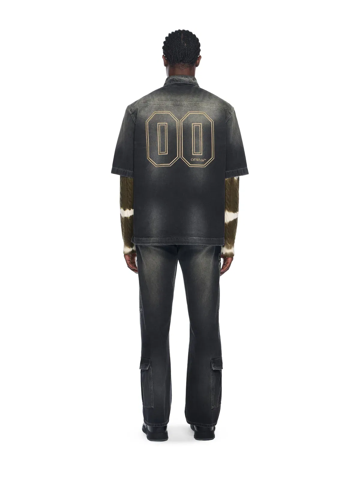 Off White Gothic Skate Cargo Jeans