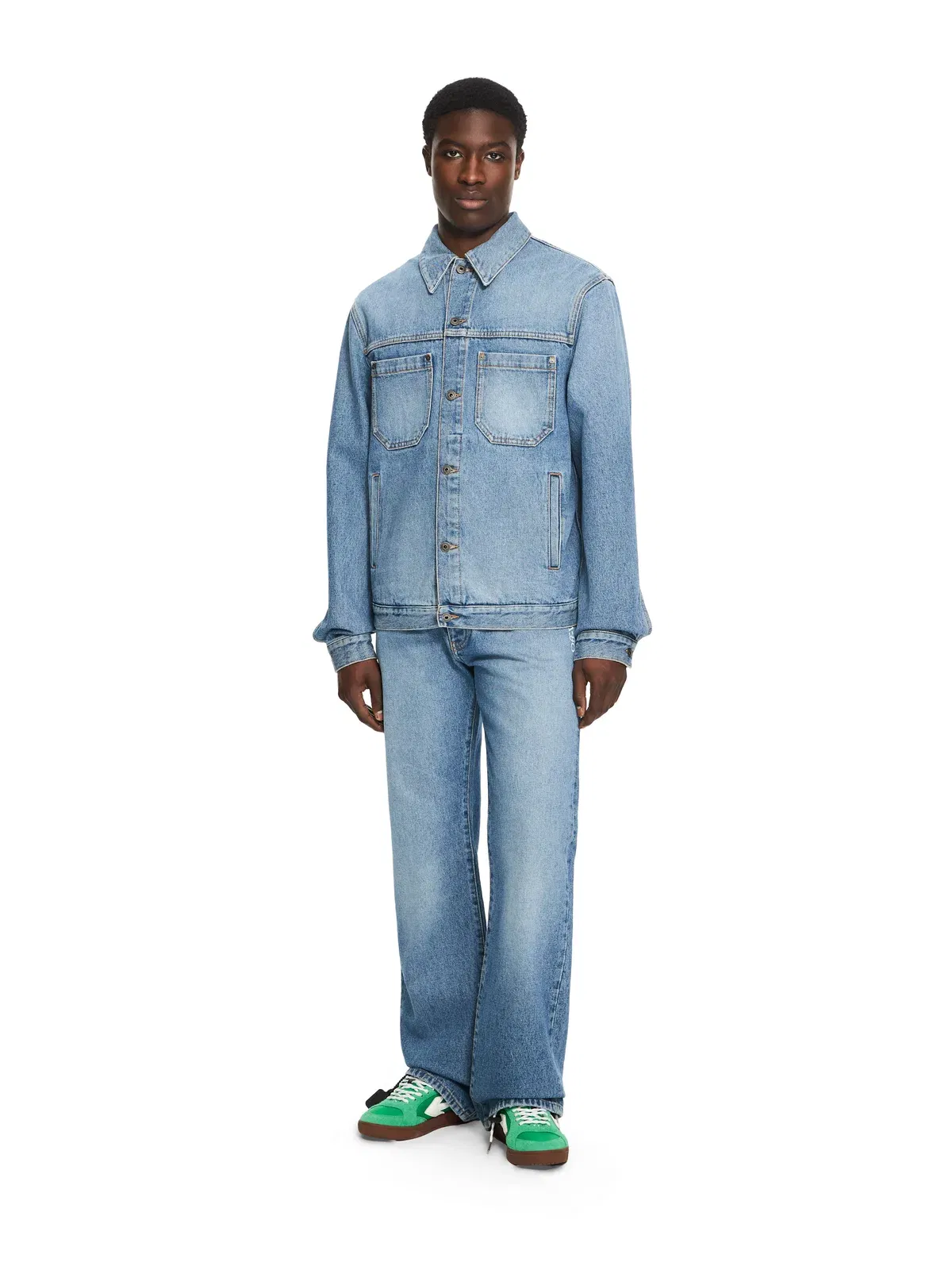 Off White Half Arrow Slim Relaxed Jeans