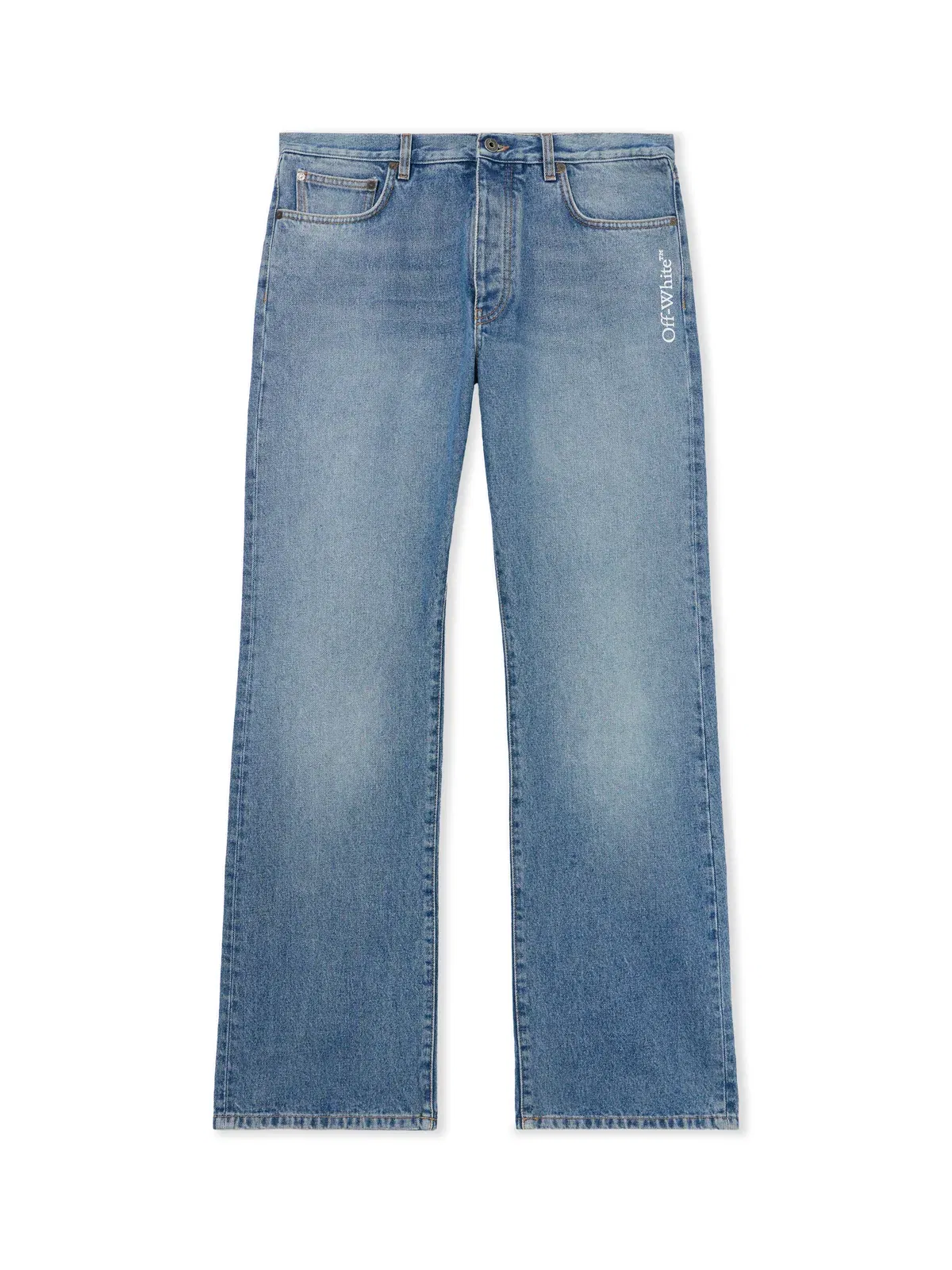 Off White Half Arrow Slim Relaxed Jeans