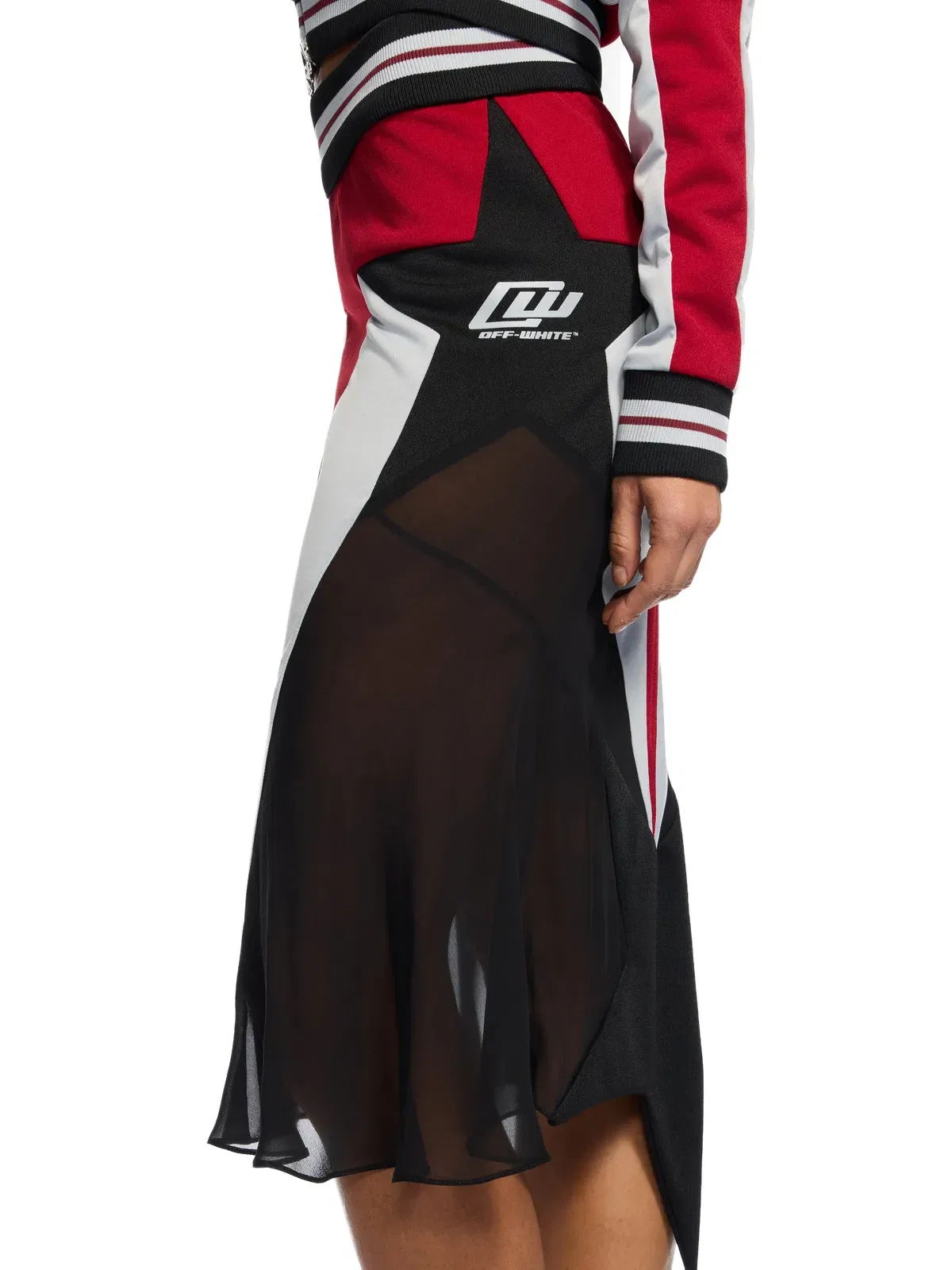 Off White Track Star Skirt