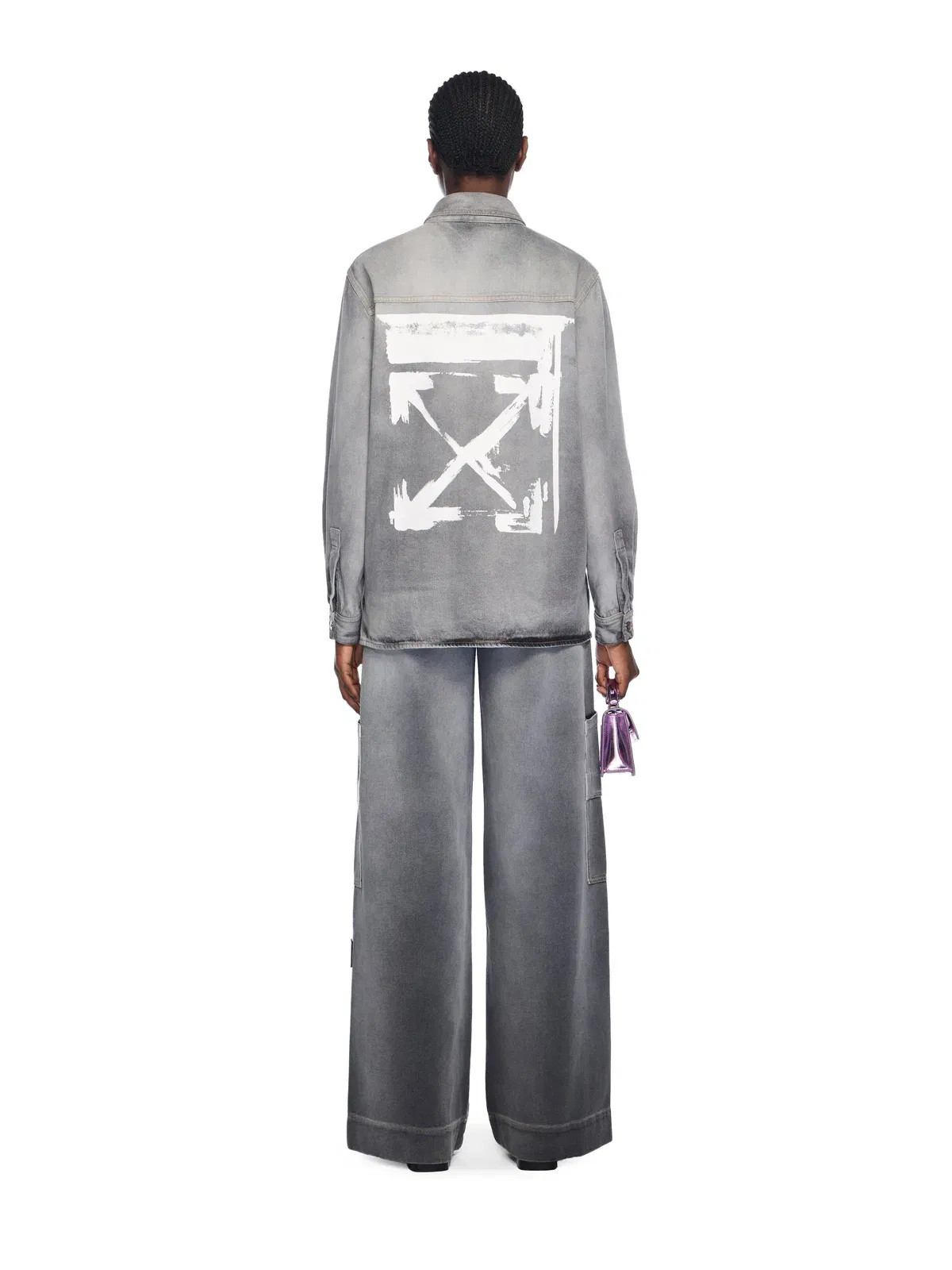 Off White Denim Toybox Cargo Pants