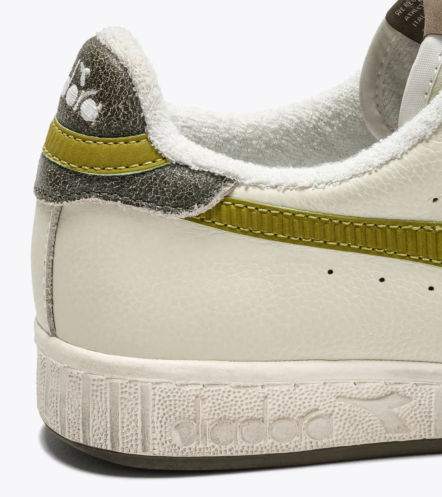 Diadora Game Low Stripes Waxed Golden Cypress