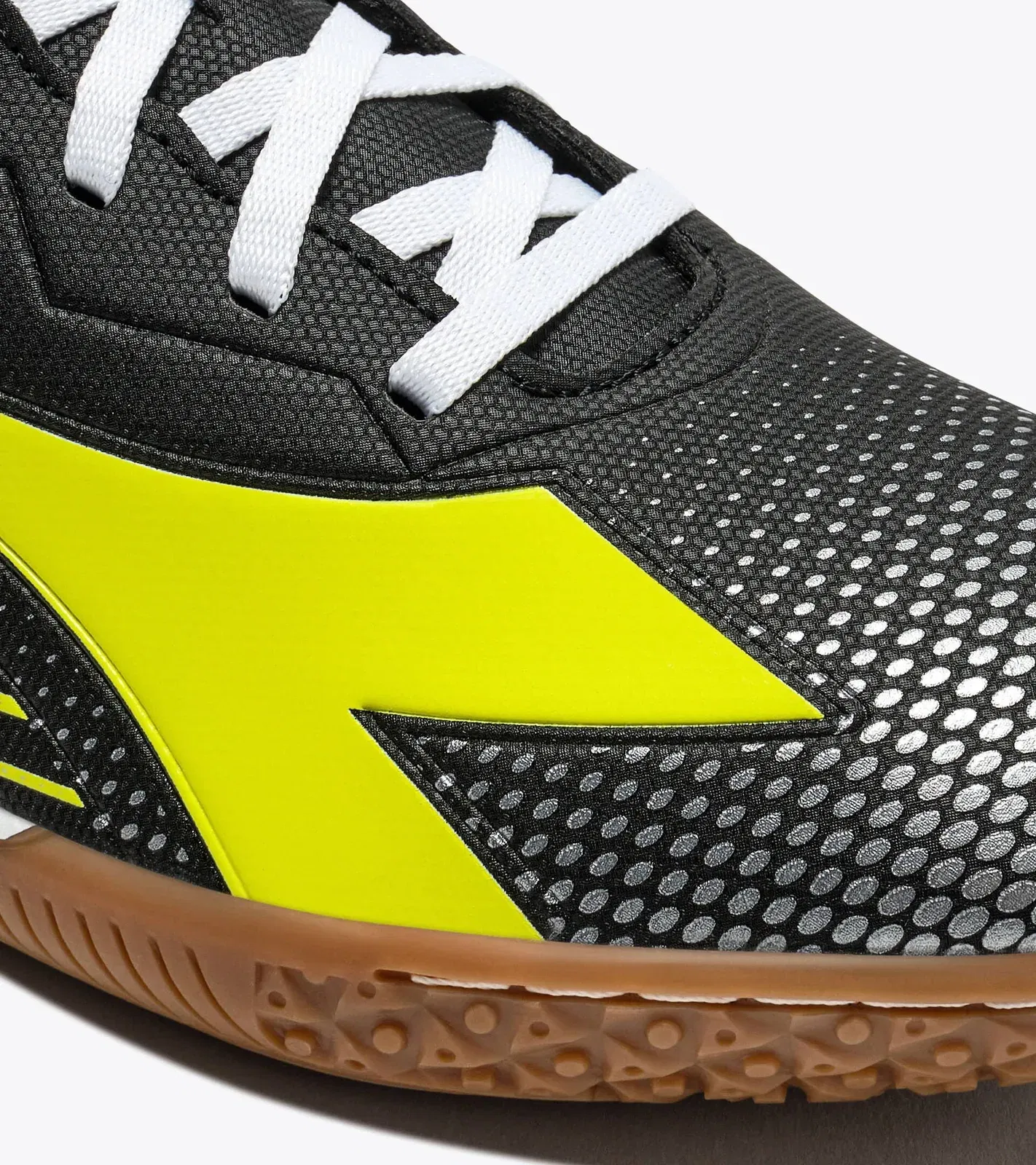 Diadora Pichichi 8 Idr Black/Yellow Fl Dd/Silver Dd