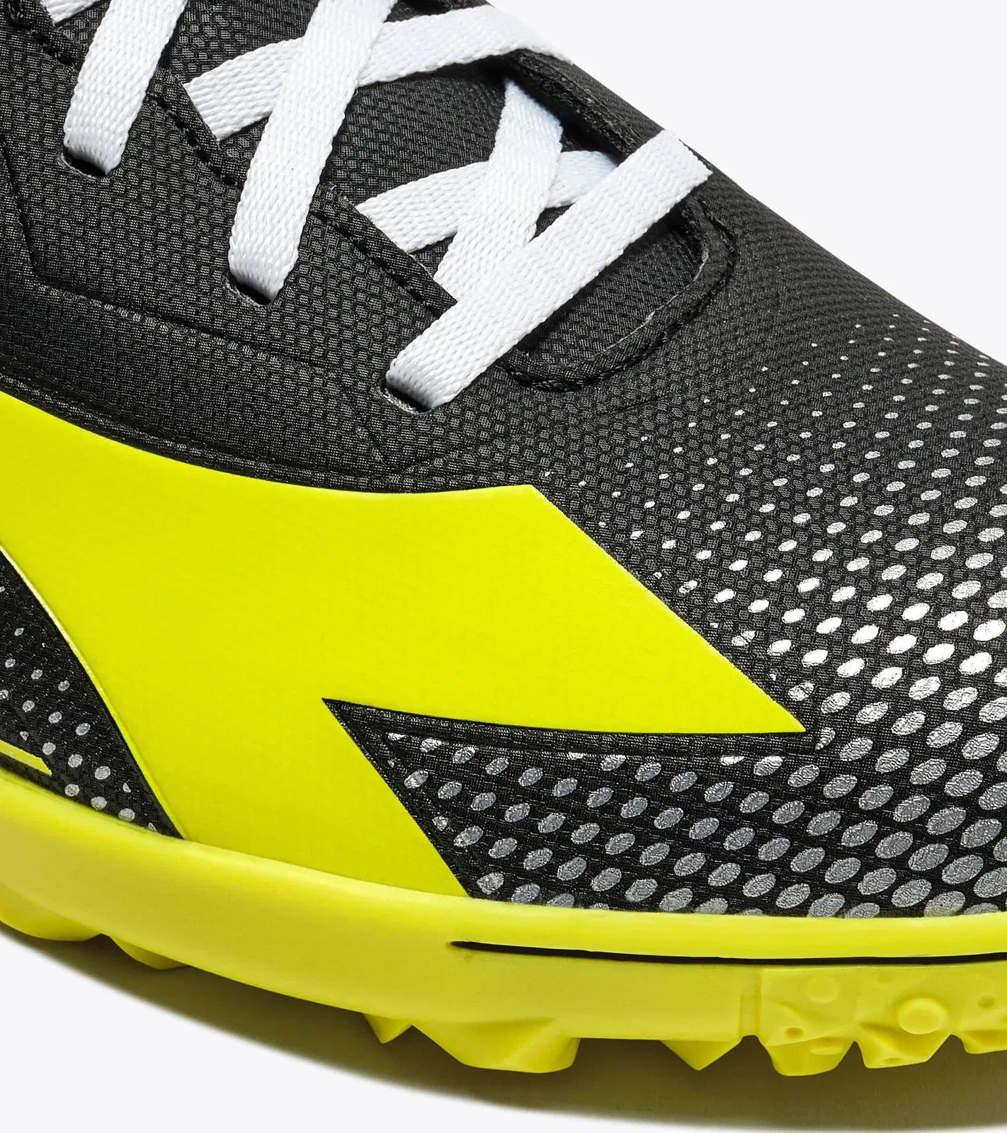 Diadora Pichichi 8 Tfr Black/Yellow Fl Dd/Silver Dd