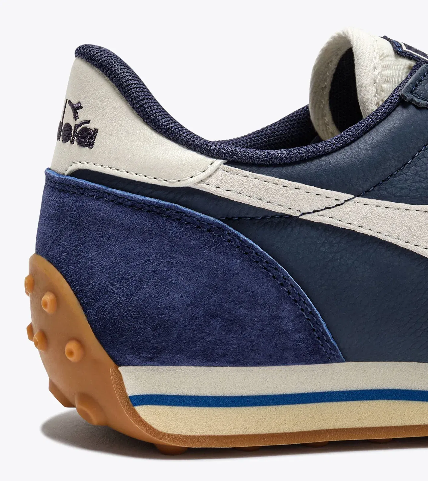 Diadora Rally Punched Medieval Blue