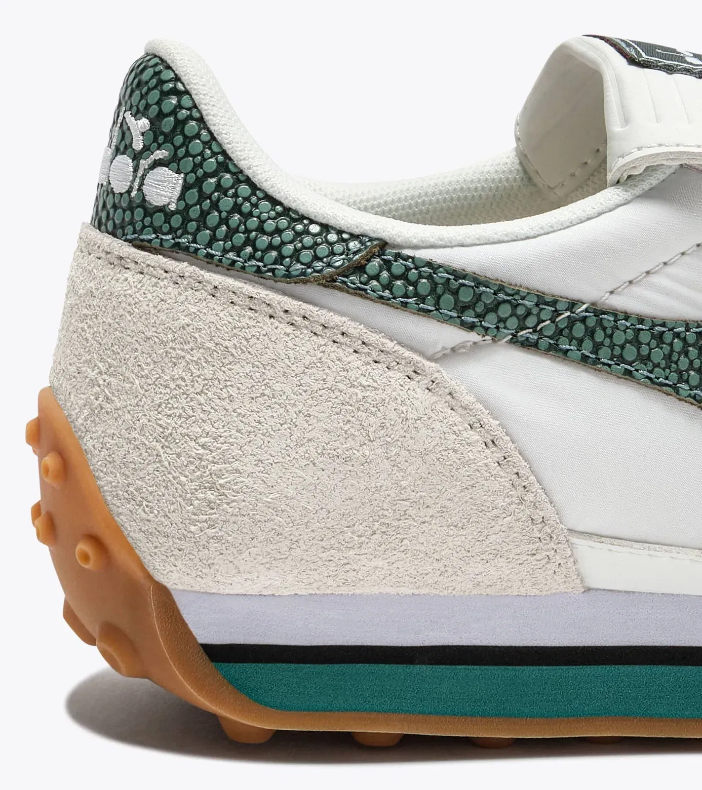 Diadora Rally Indoor White/Bistro Green