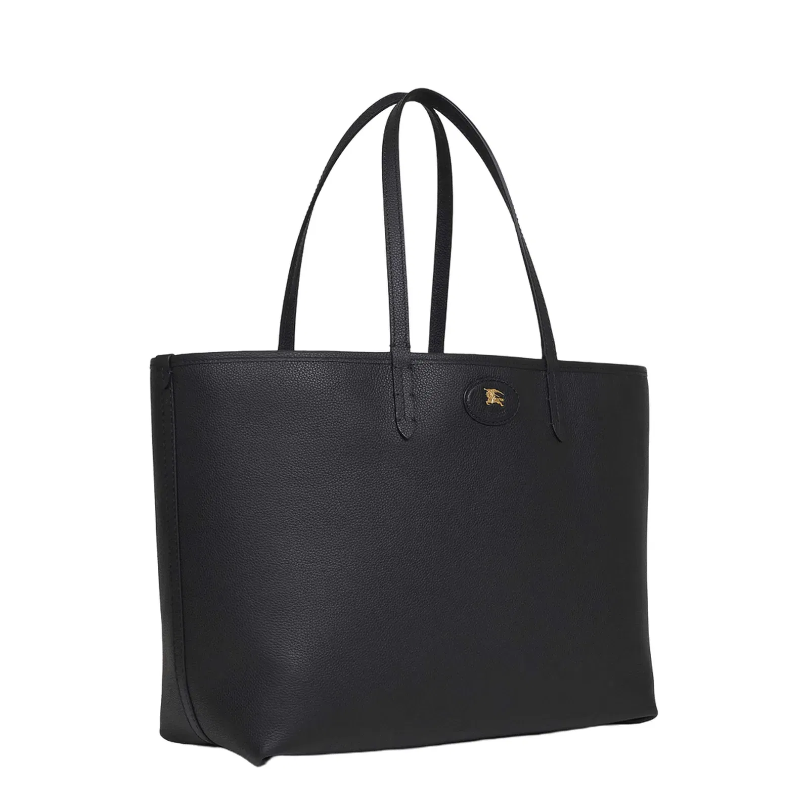 Medium Bloomsbury Reversible Leather Handbag - Black
