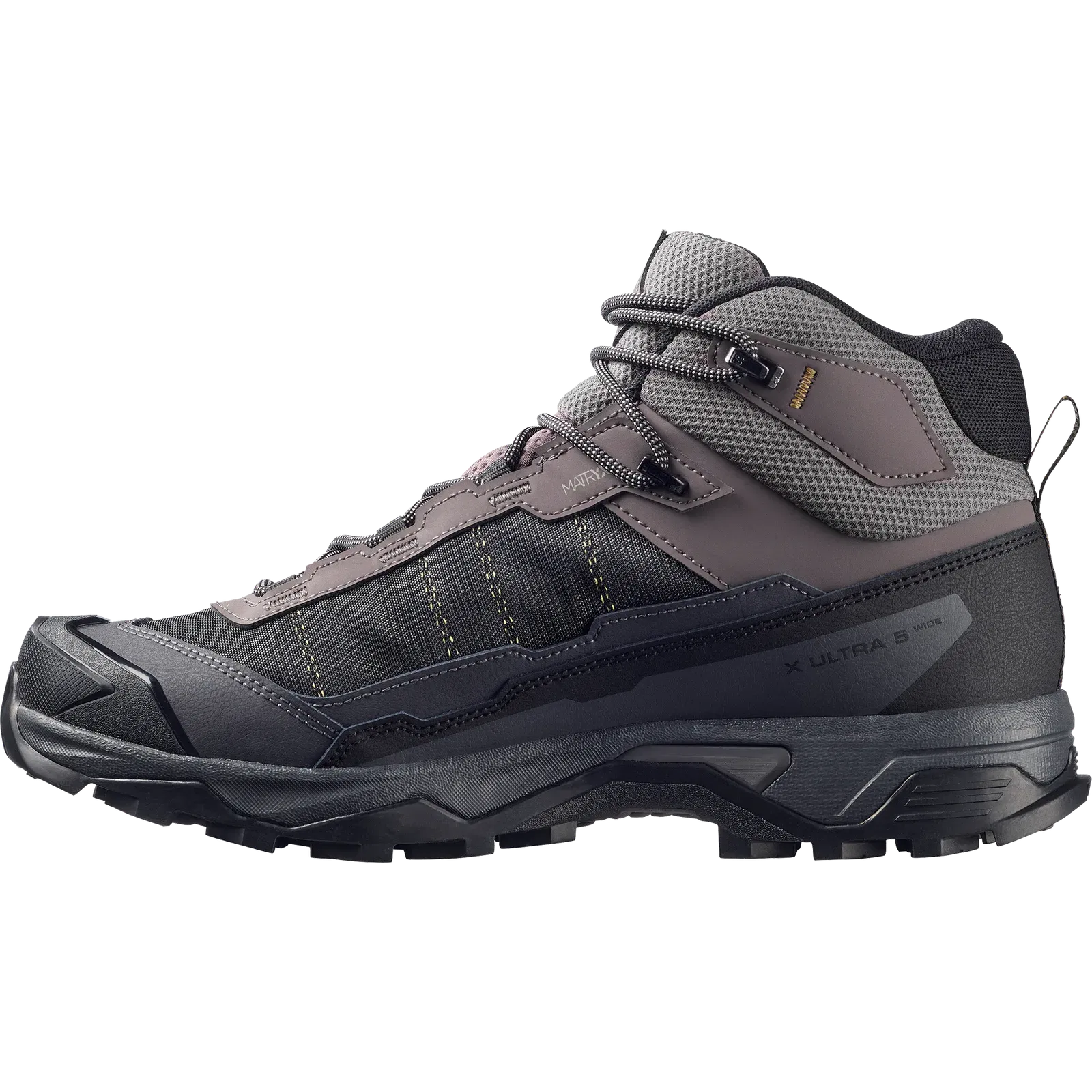Salomon x Ultra 5 Mid Wide Gore-Tex Hiking Dark Gull Gray