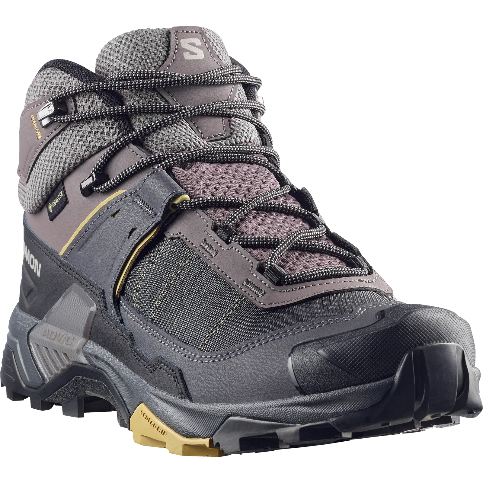 Salomon x Ultra 5 Mid Wide Gore-Tex Hiking Dark Gull Gray