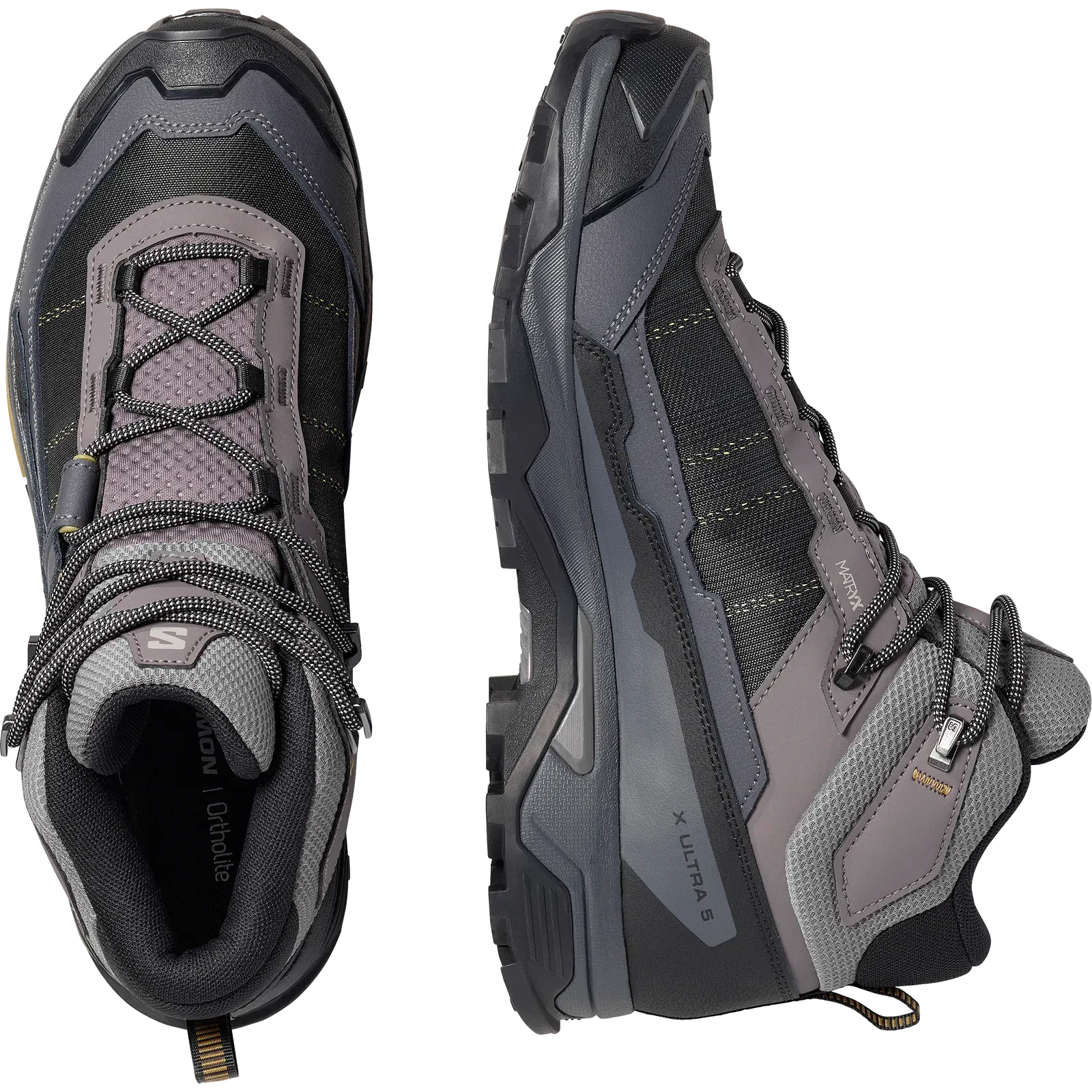 Salomon x Ultra 5 Mid Gore-Tex Hiking Dark Gull Gray