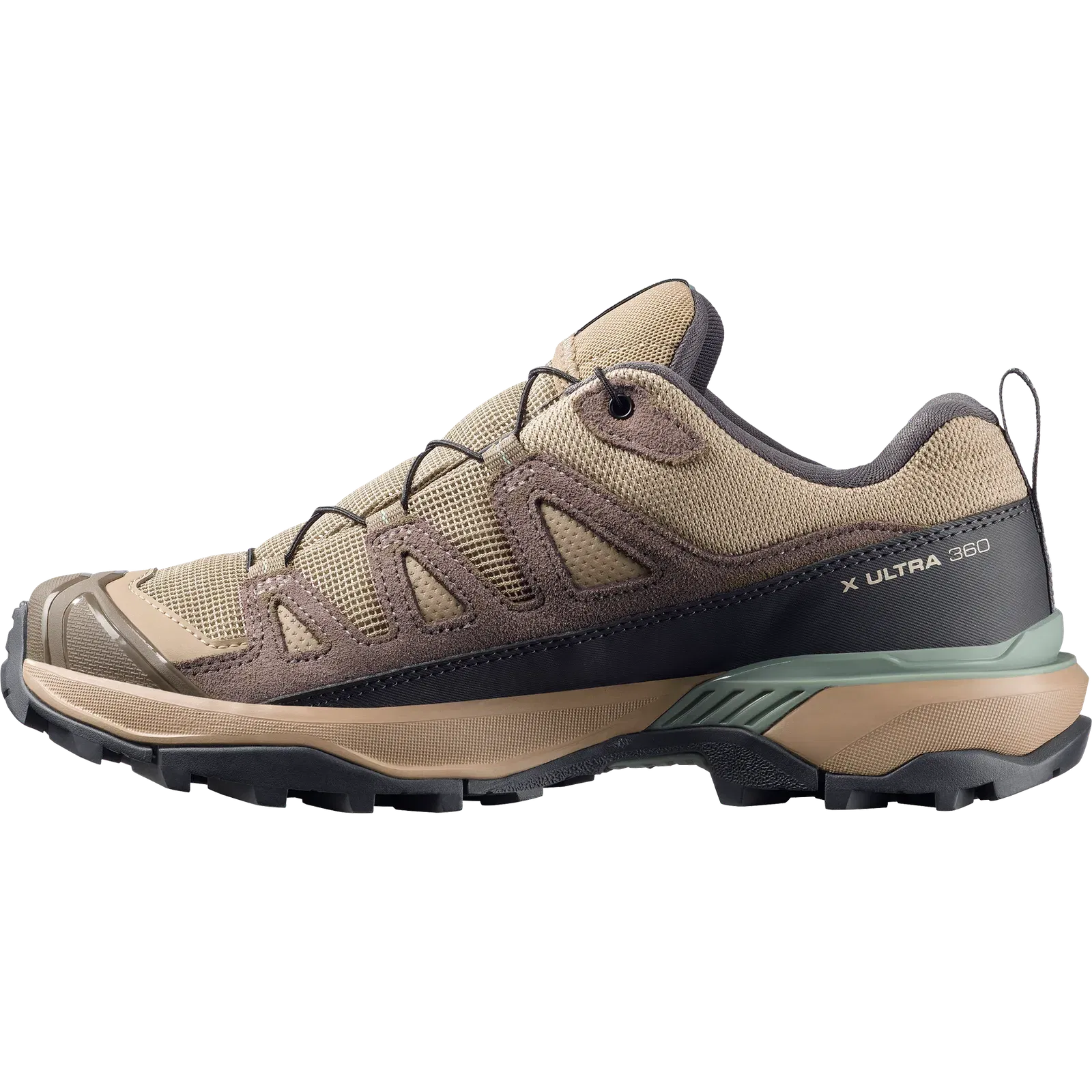 Salomon X Ultra 360 Leather Gore-Tex Hiking Womens Desert Tan