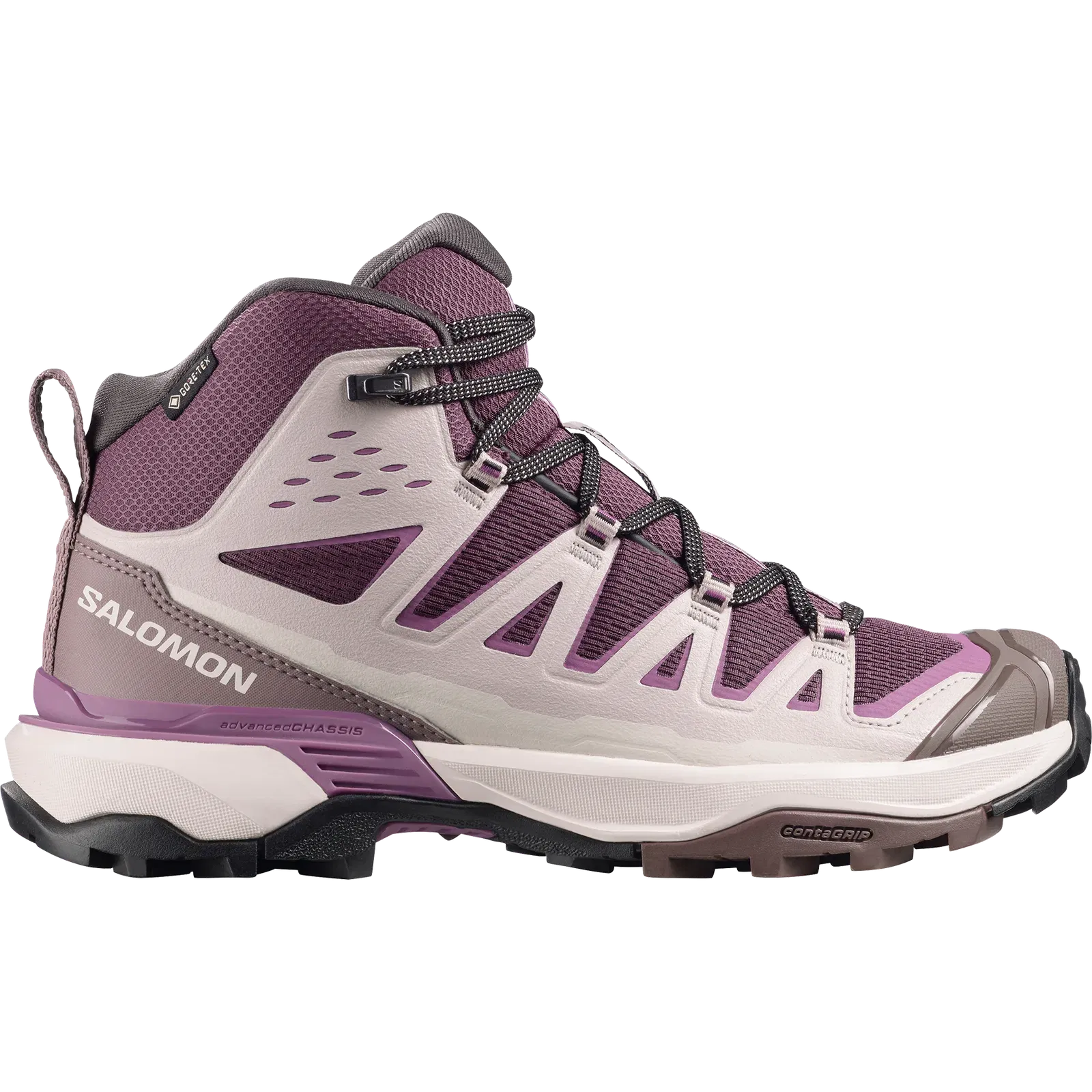 Salomon X Ultra 360 Edge Mid Gore-Tex Hiking Womens Huckleberry