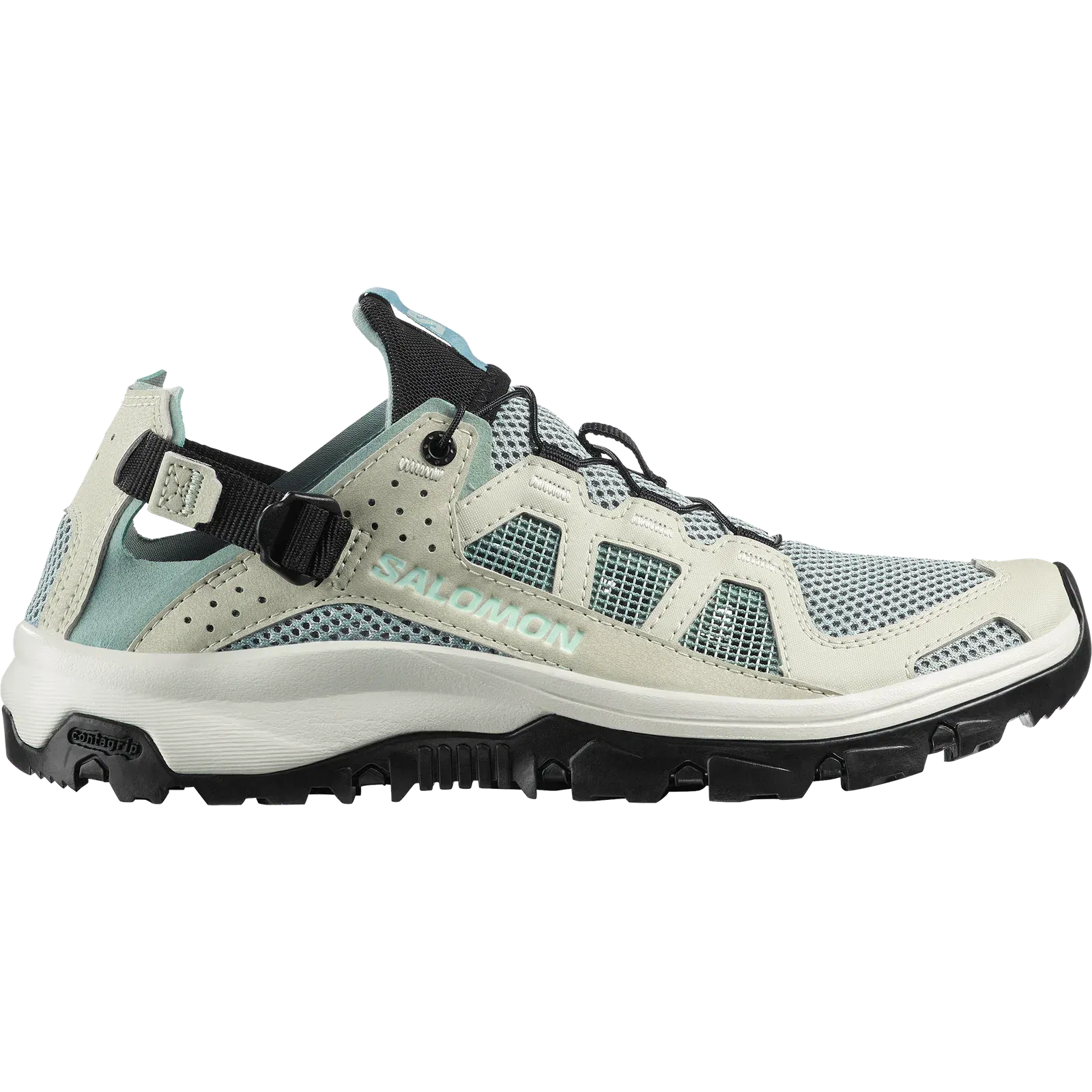 Salomon Techamphibian 5 Sandals & Watershoes Womens Green Milieu