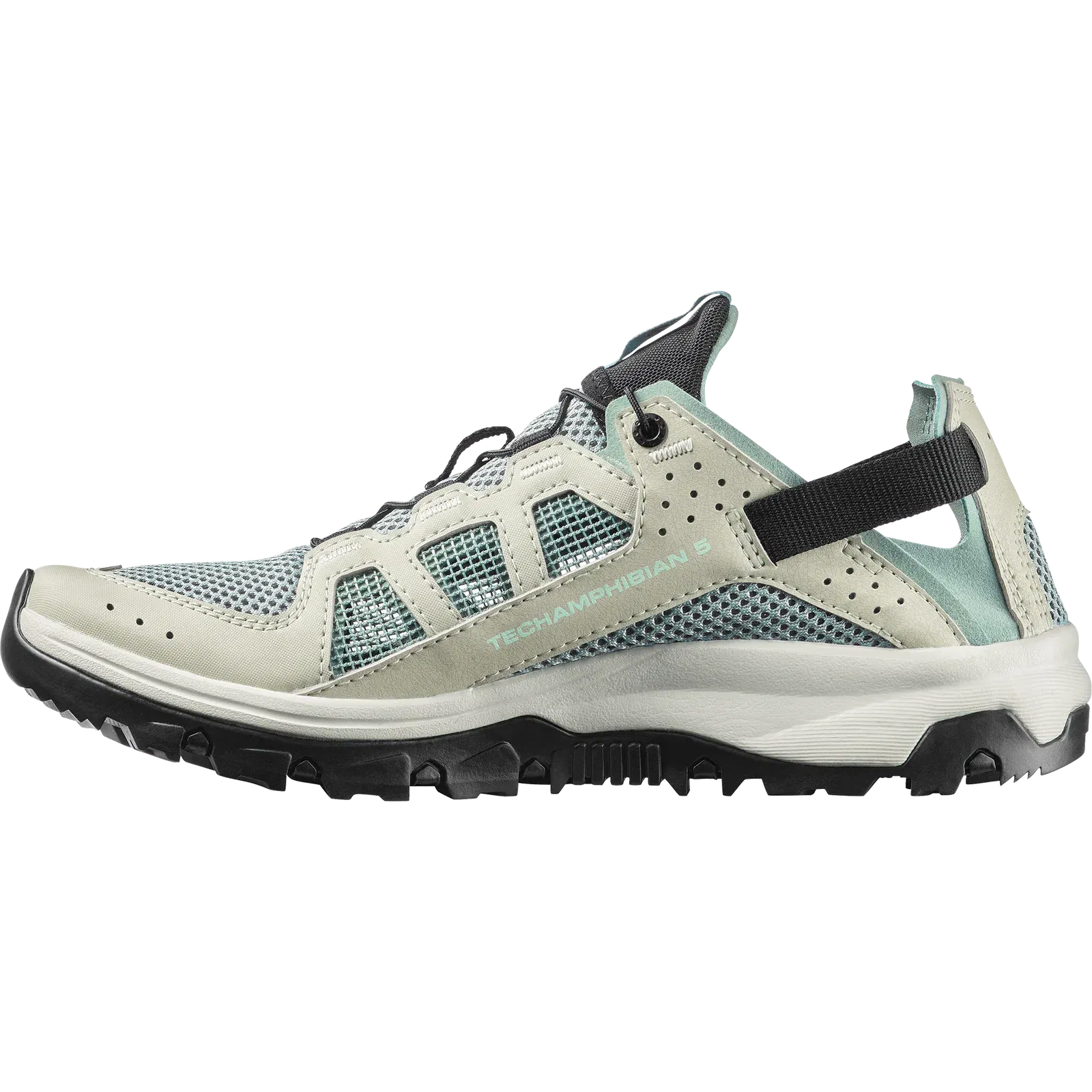 Salomon Techamphibian 5 Sandals & Watershoes Womens Green Milieu