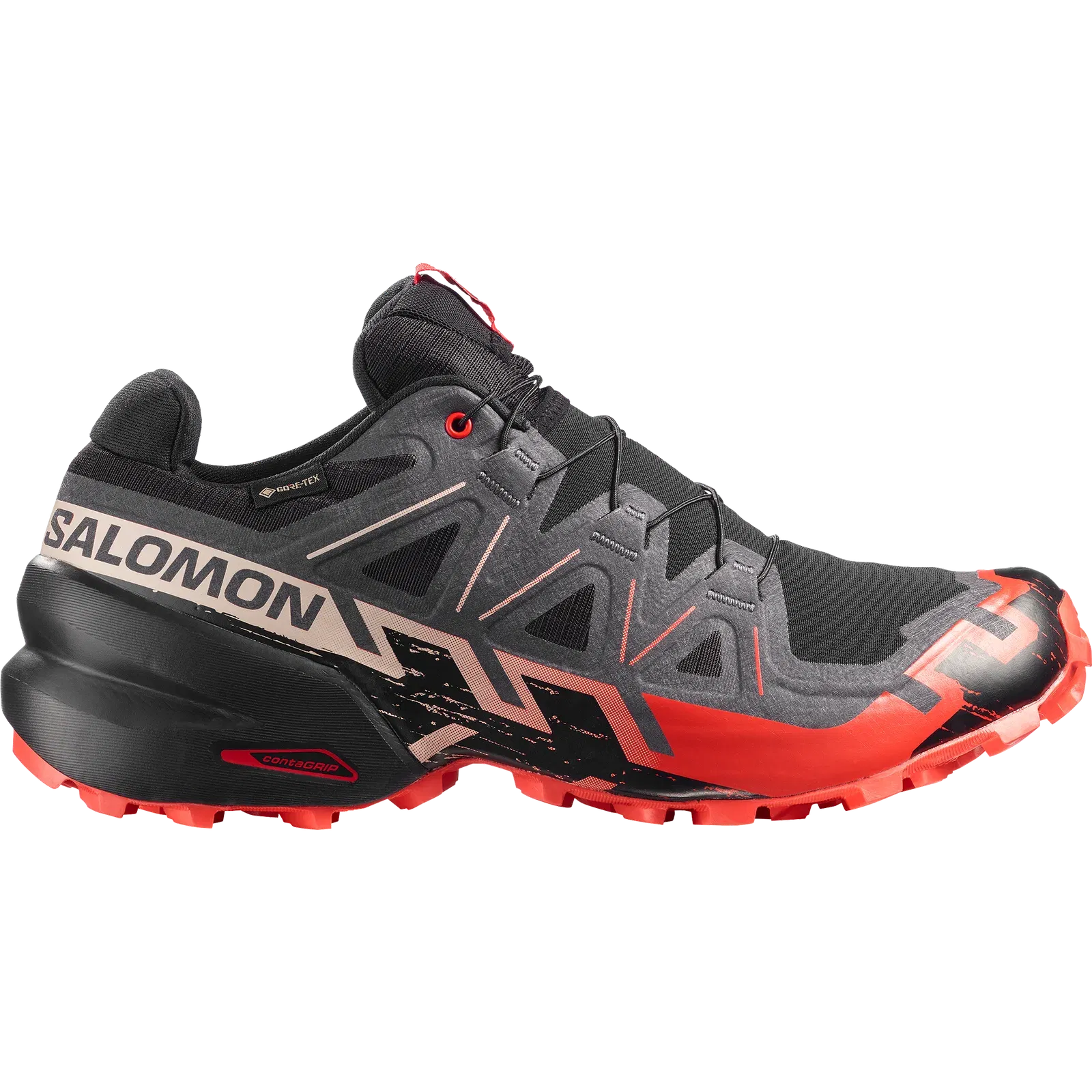 Salomon Speedcross 6 Gore-Tex Trail Running Black