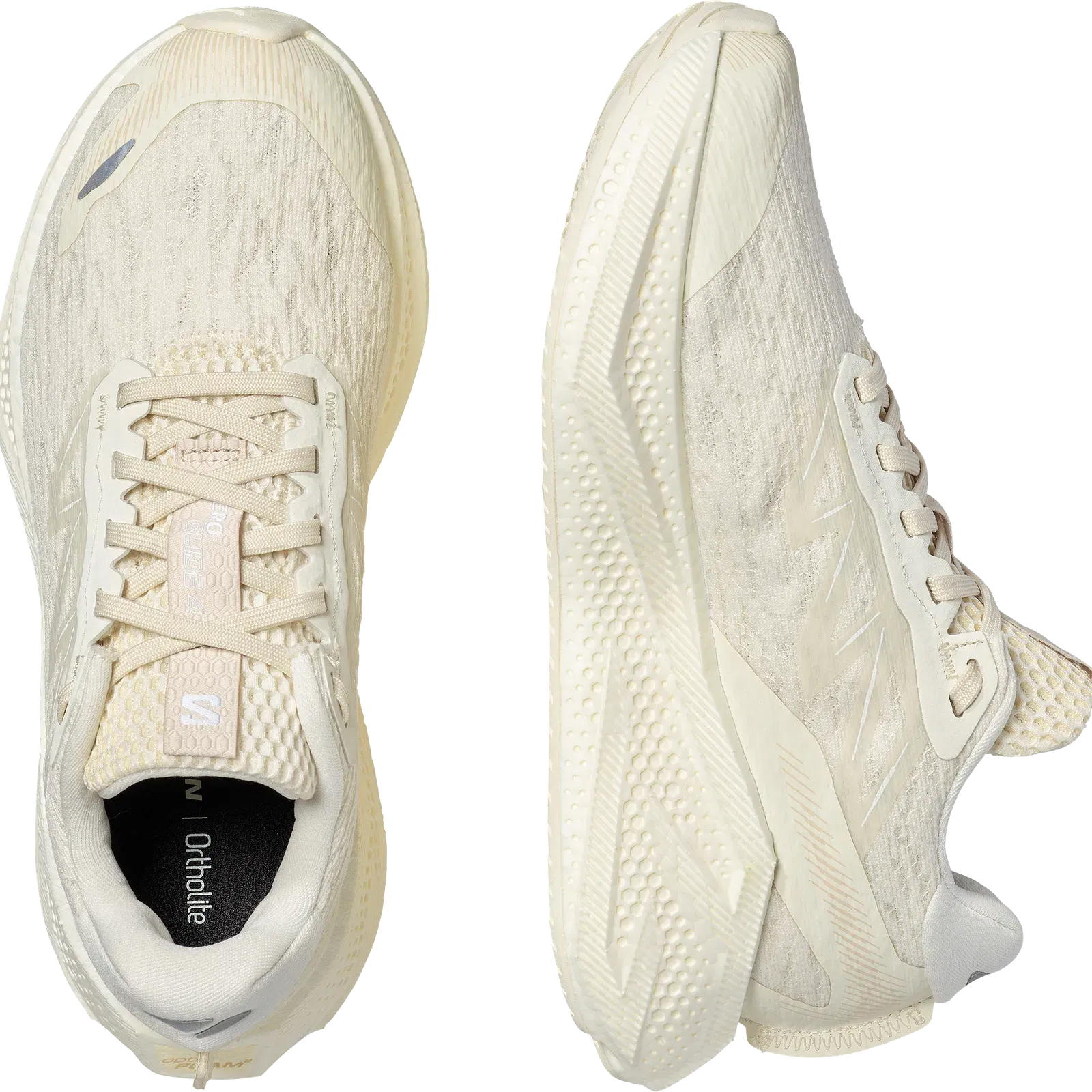 Salomon Aero Glide 4 Road Running Womens Vanilla Ice