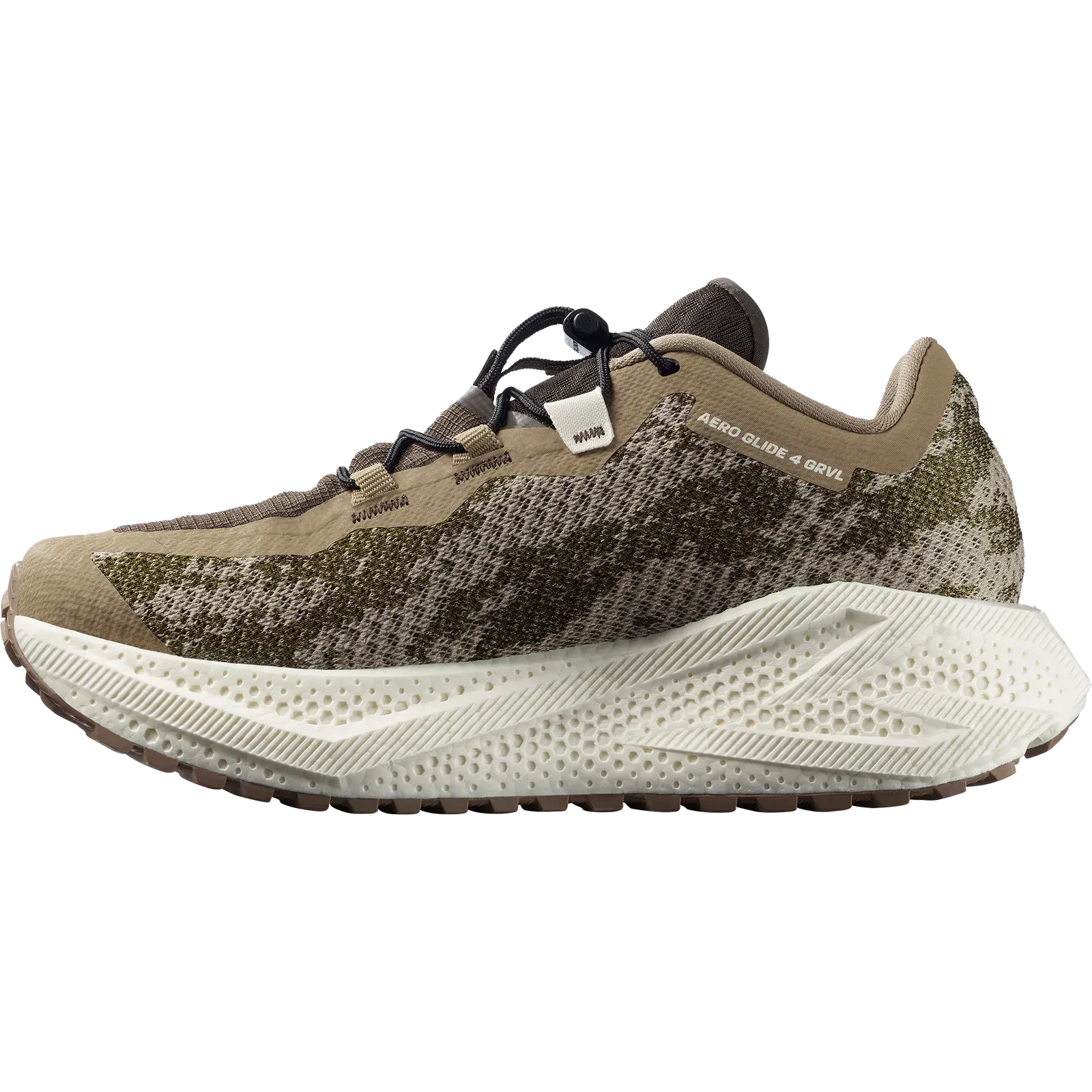 Salomon Aero Glide 4 Grvl Gravel Running Womens Safari