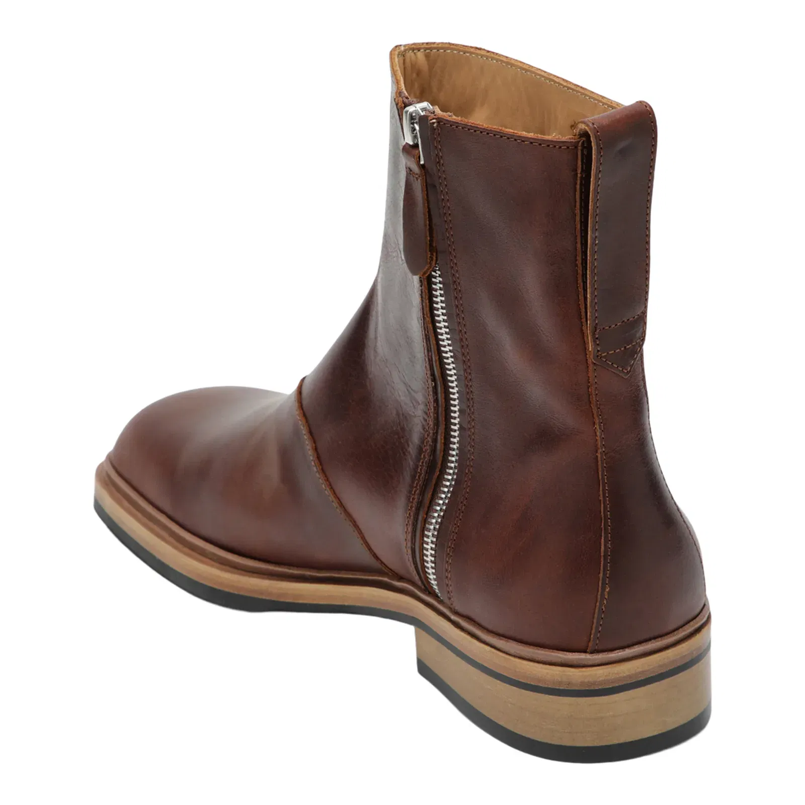 Daimono Boots in Whisky-Colored Calfskin