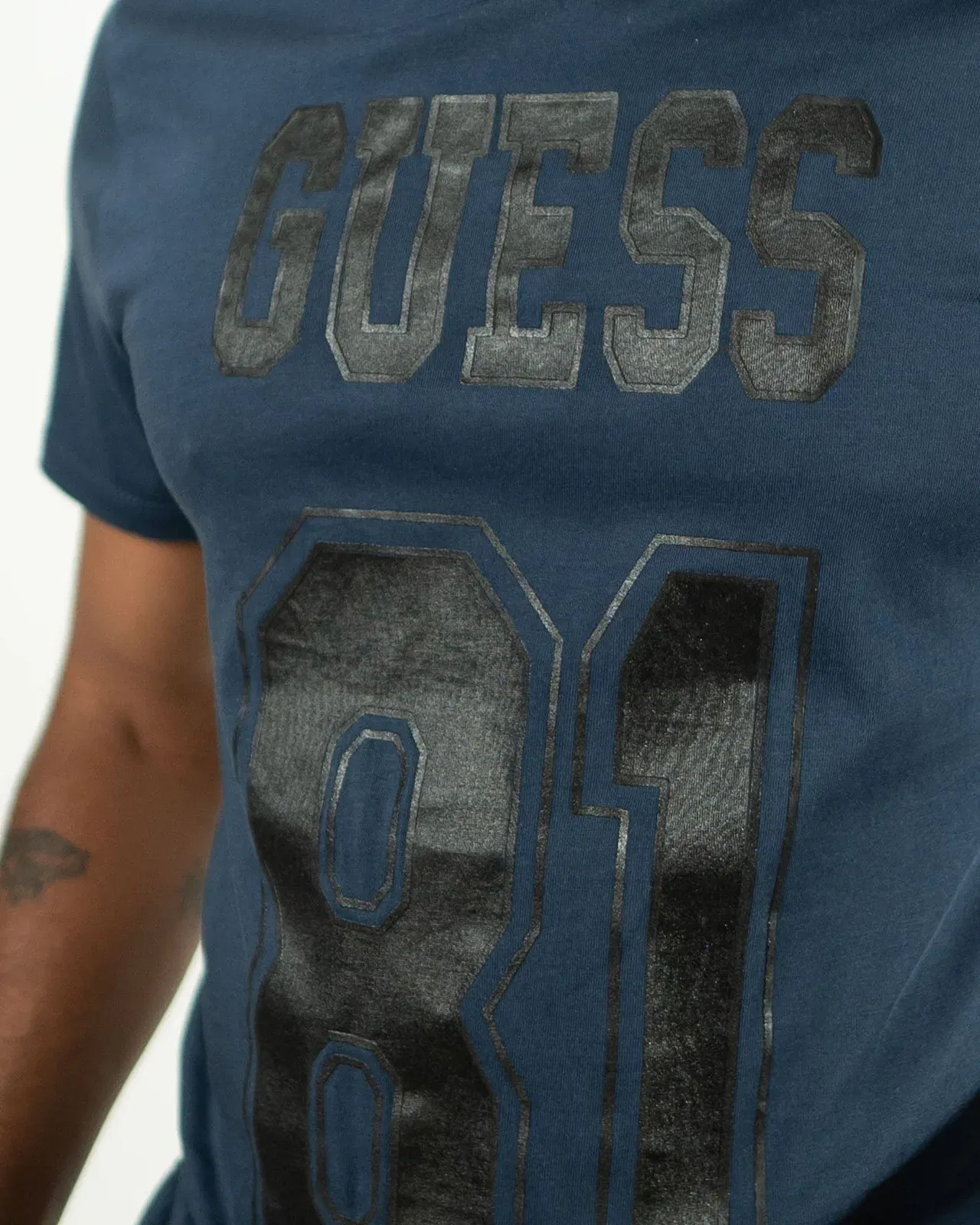 Guess Printed Regular Fit T-Shirt (S)