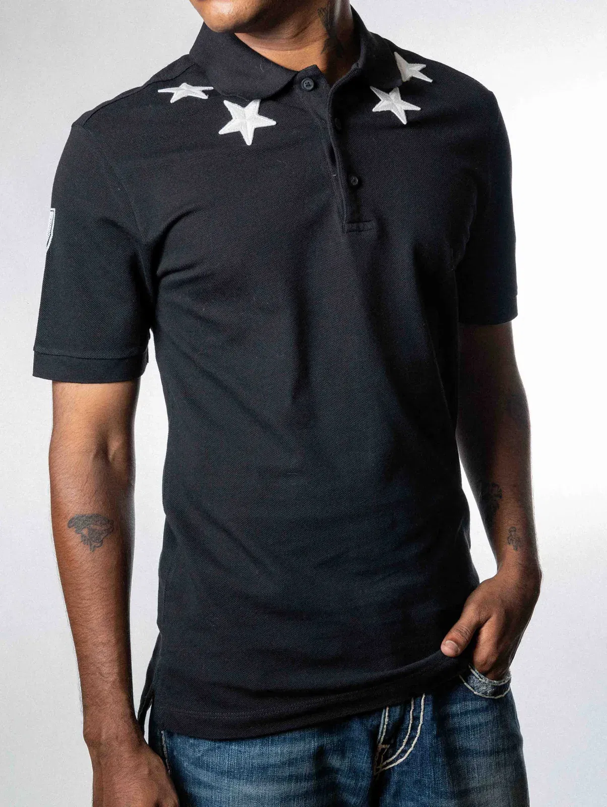 Givenchy Star Polo T-Shirt (M)