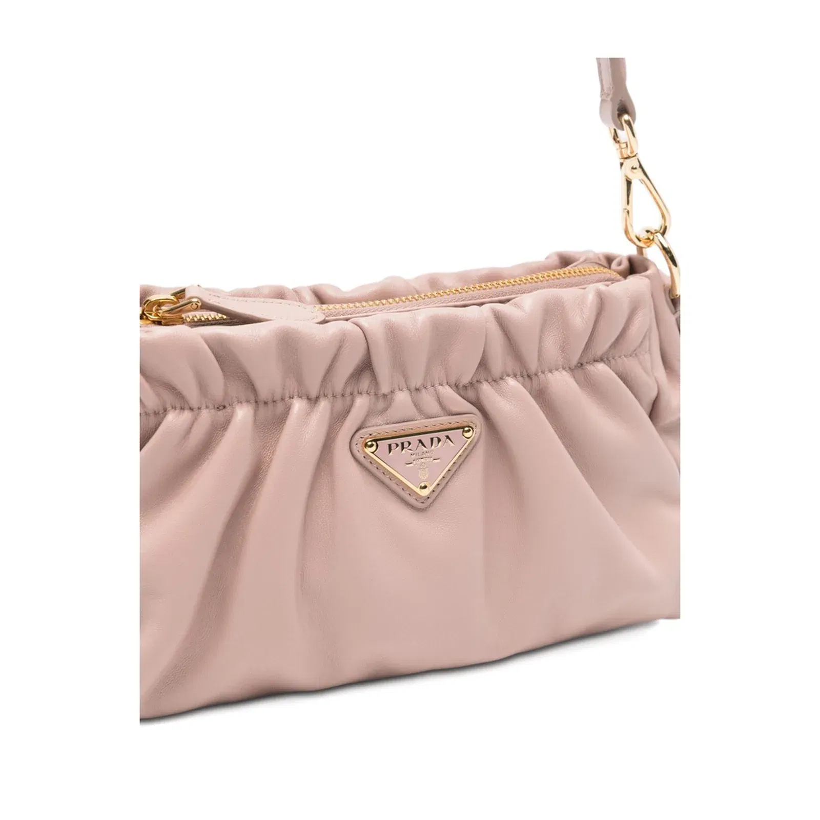 Pink Nappa Leather Handbag