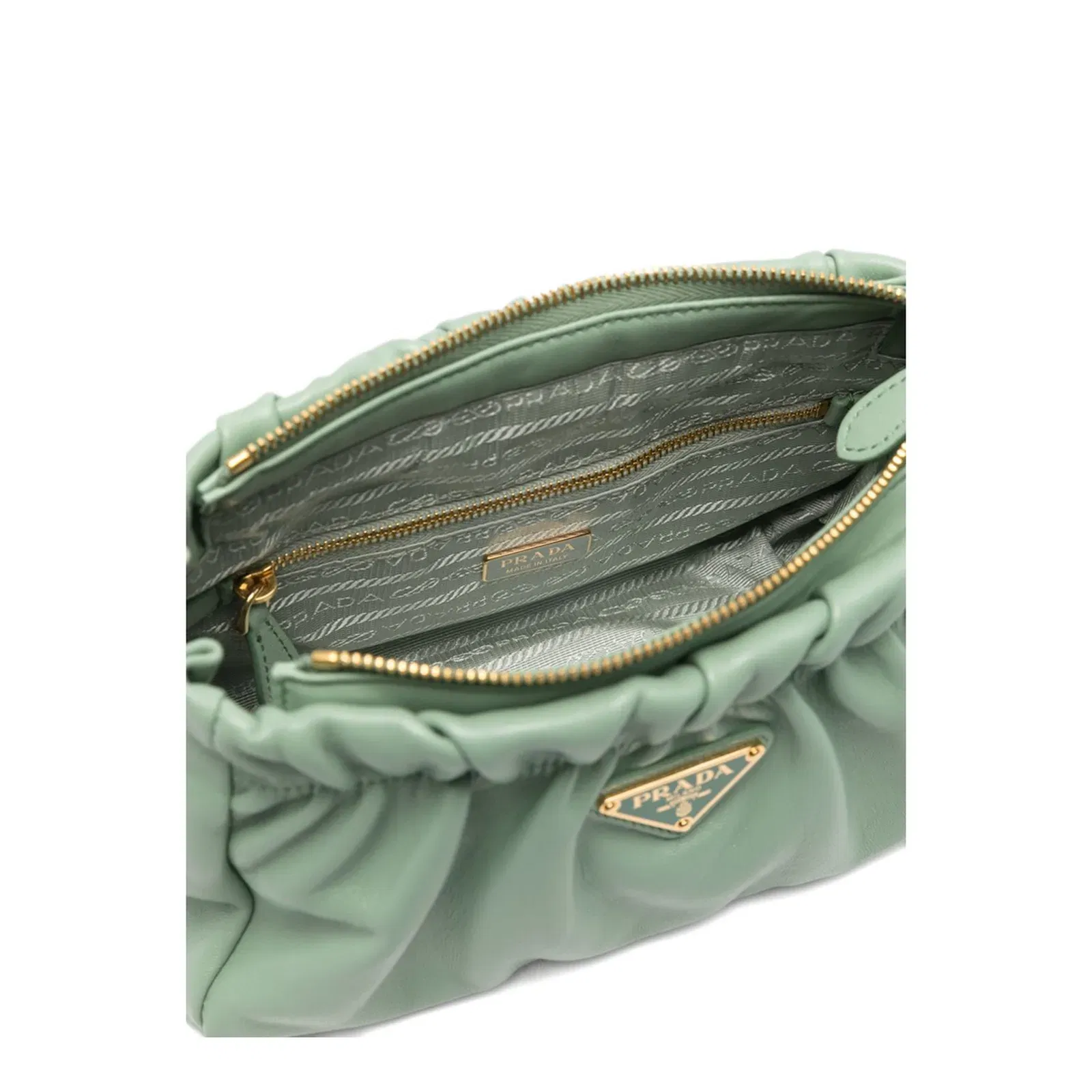 Mint Green Nappa Leather Handbag
