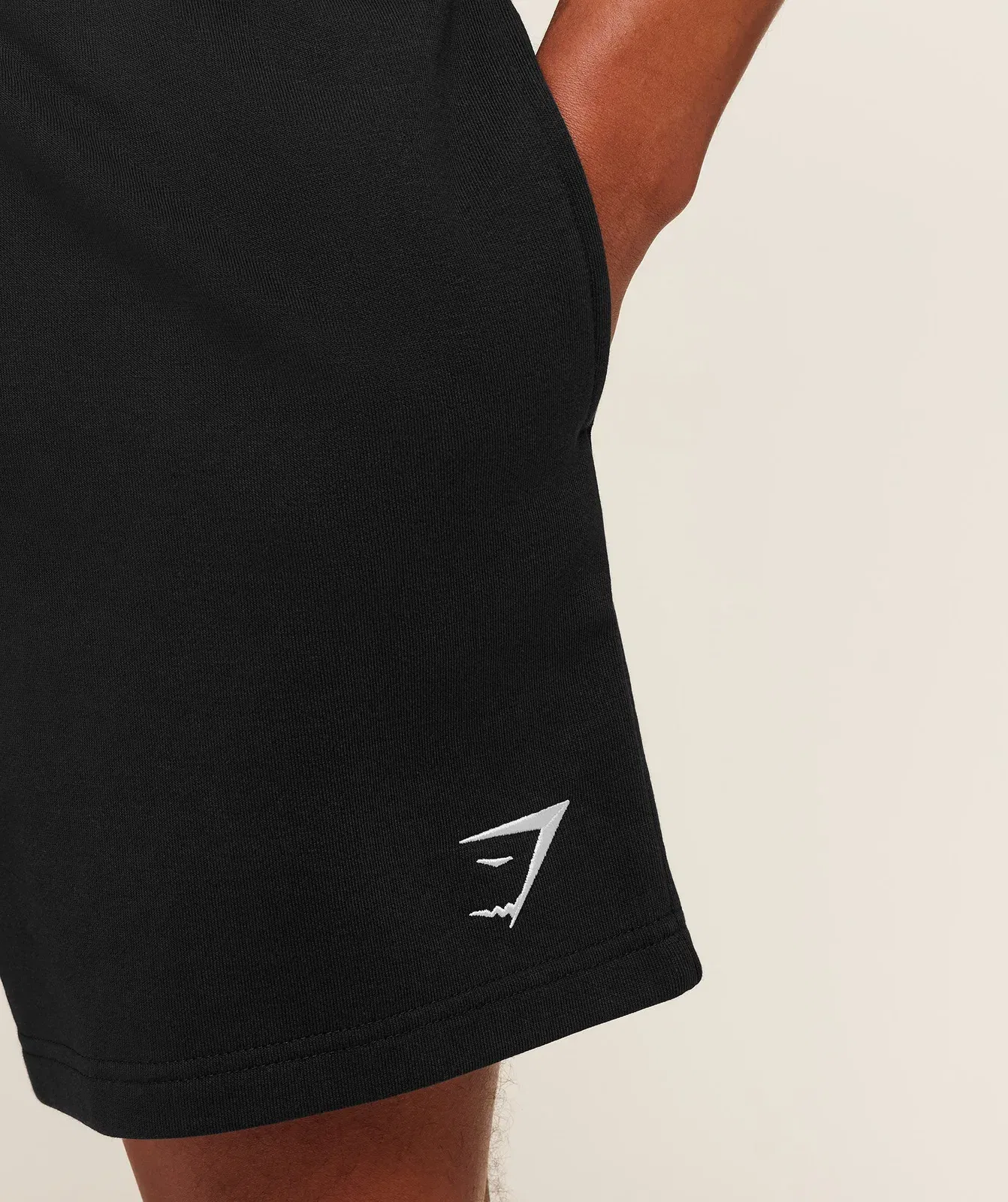Gymshark Crest Shorts - GS Black