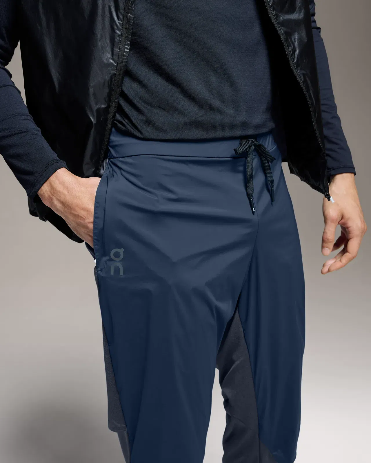 On Weather Pants Denim Navy