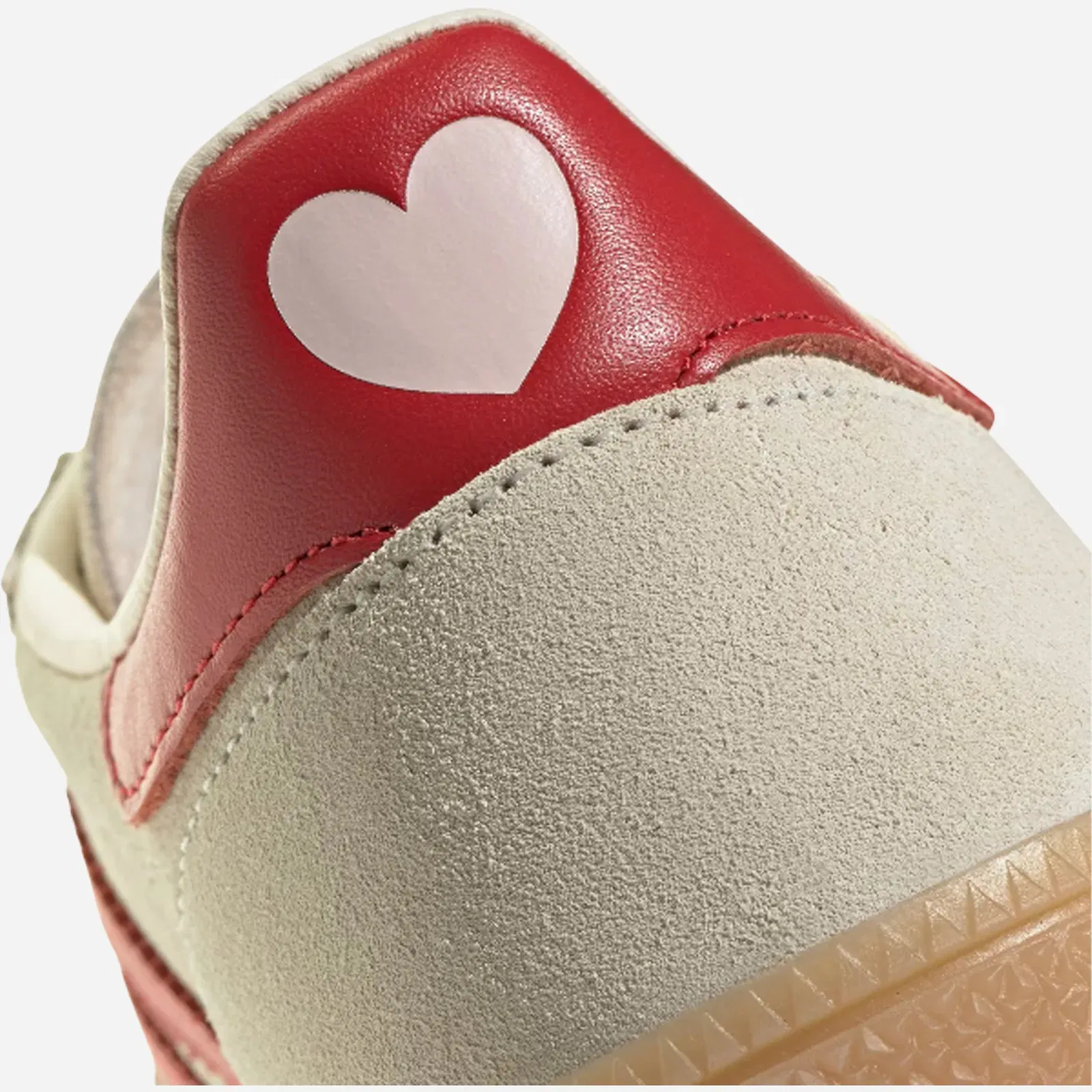 Adidas Handball Spezial Valentine's Day Cream White / Better Scarlet / Sandy Pink / Gum WMNS