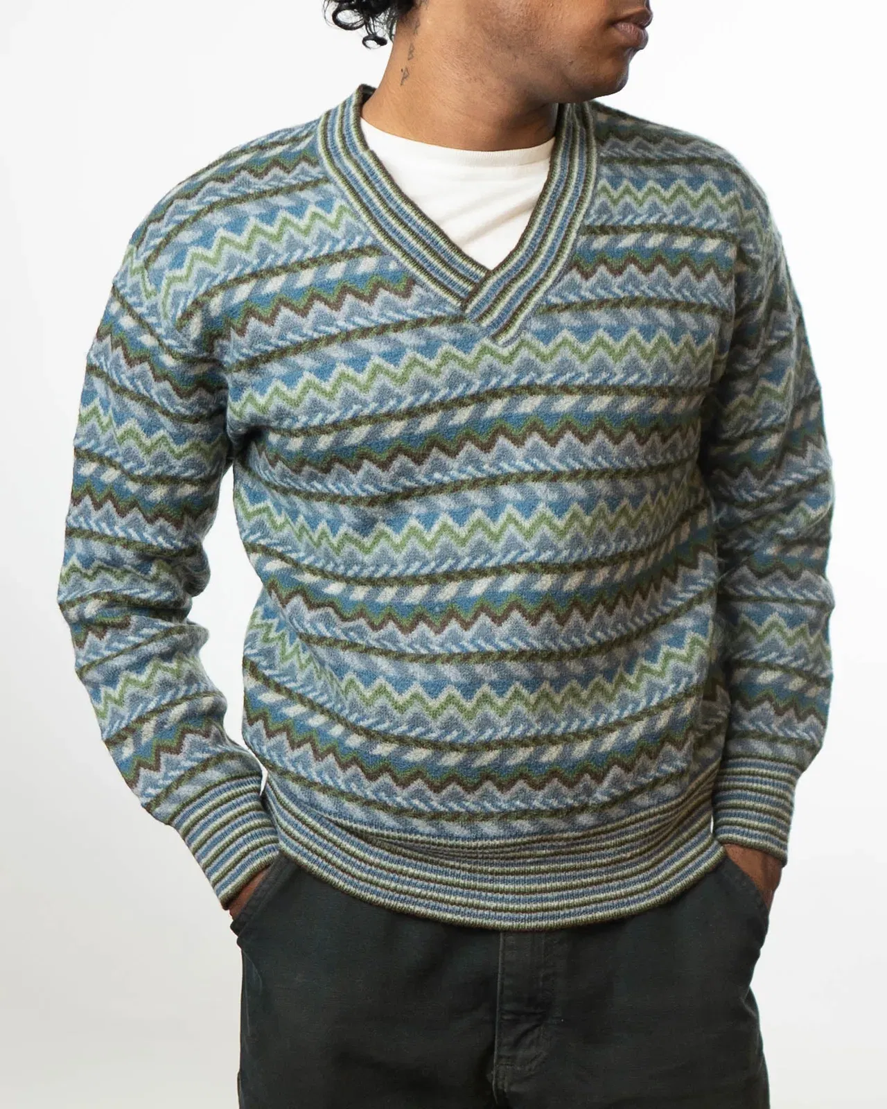 Missoni Sport Intarsia Knit Sweater (S)