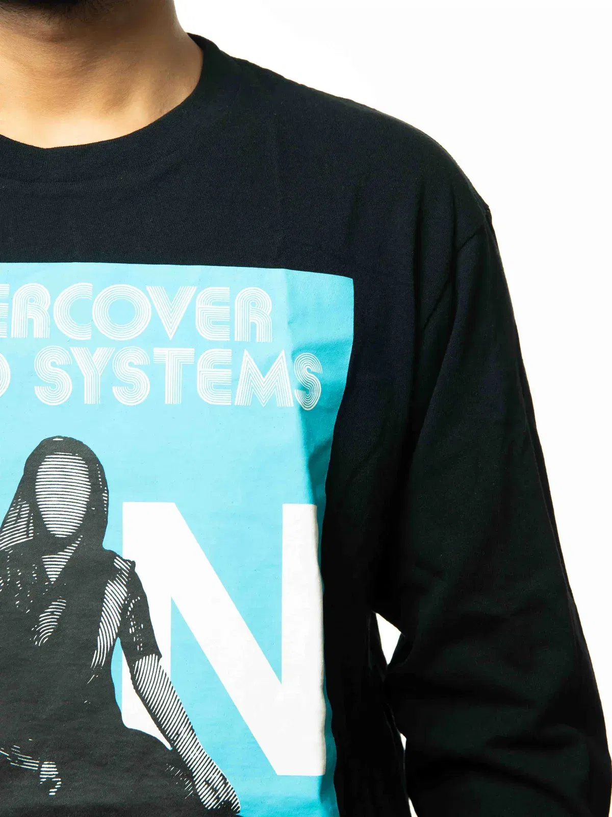 Undercover Sound System Print Long Sleeve T-Shirt (S)
