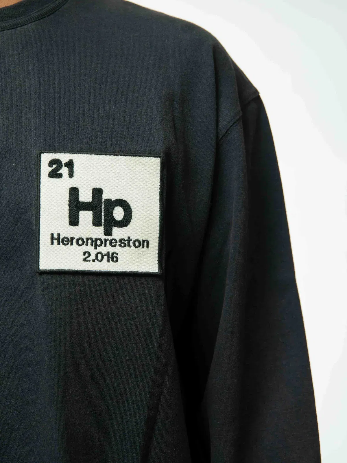 Heron Preston Cotton Long Sleeve T-Shirt (S)
