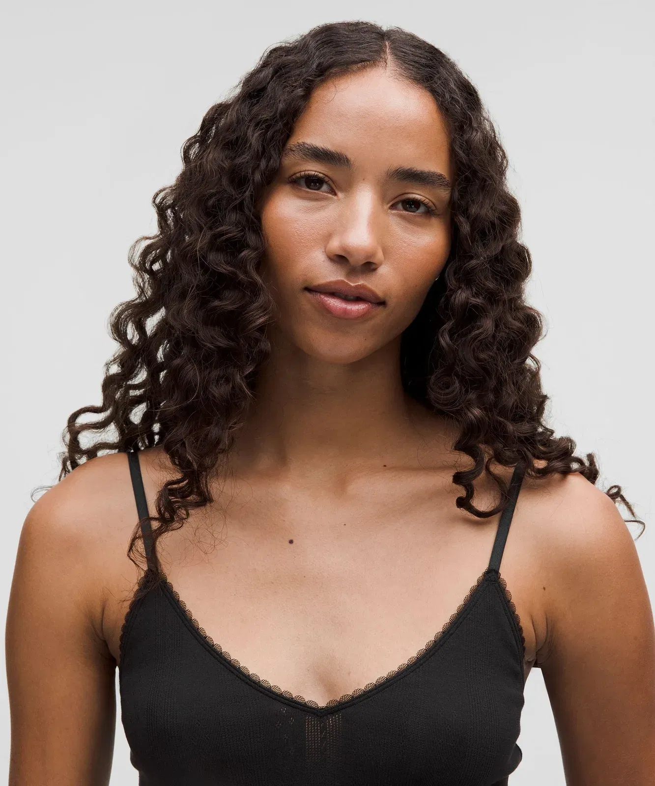 Lululemon Women's Cotton Pointelle Cropped Cami Tank Top