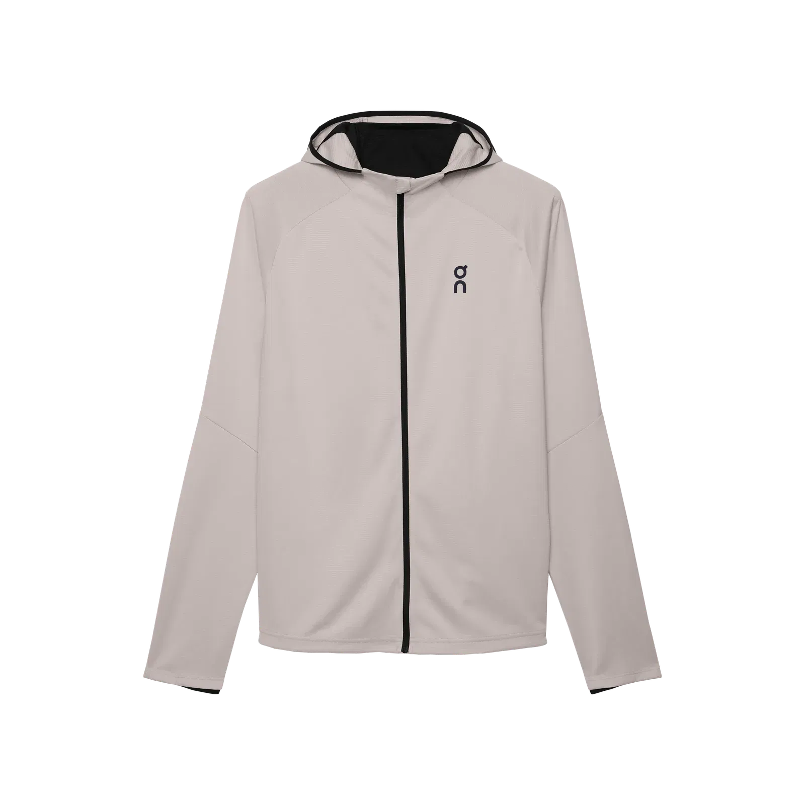 On Climate Zip Hoodie Silver
