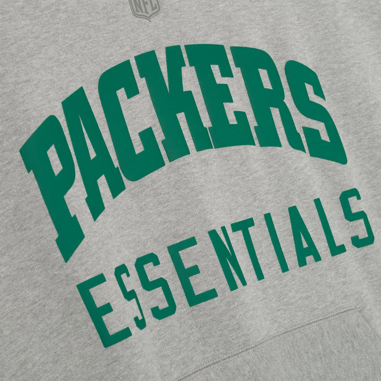 Fear Of God Essentials Packers Sport Crewneck Concrete Heather