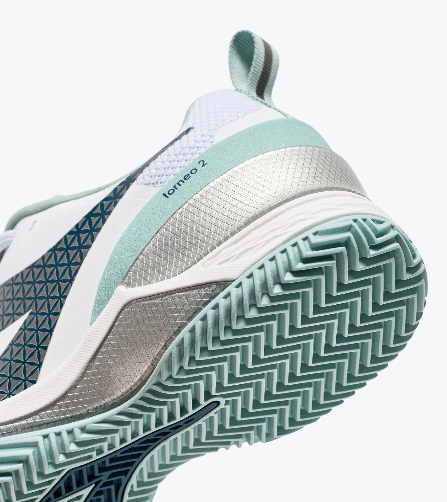 Diadora Blushield Torneo 2 W Clay White/Legion Blue/Surf Spray
